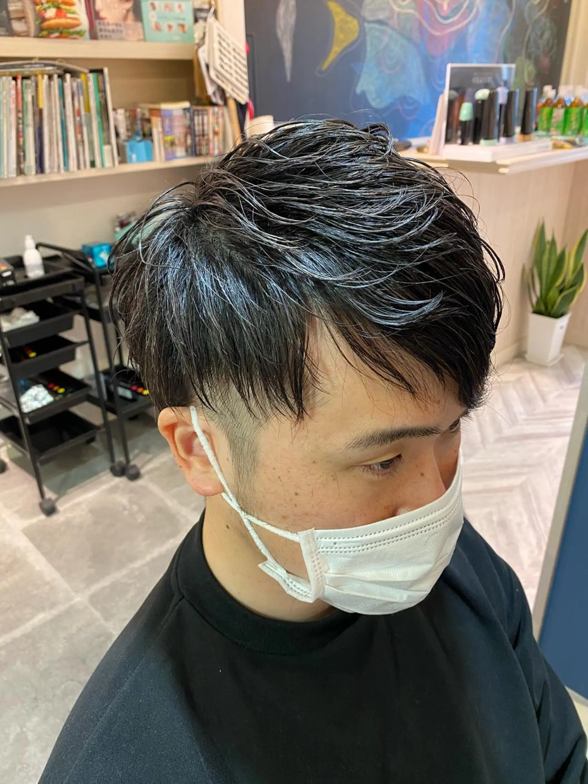メンズ 刈り上げ 松井 博徳のヘアスタイル