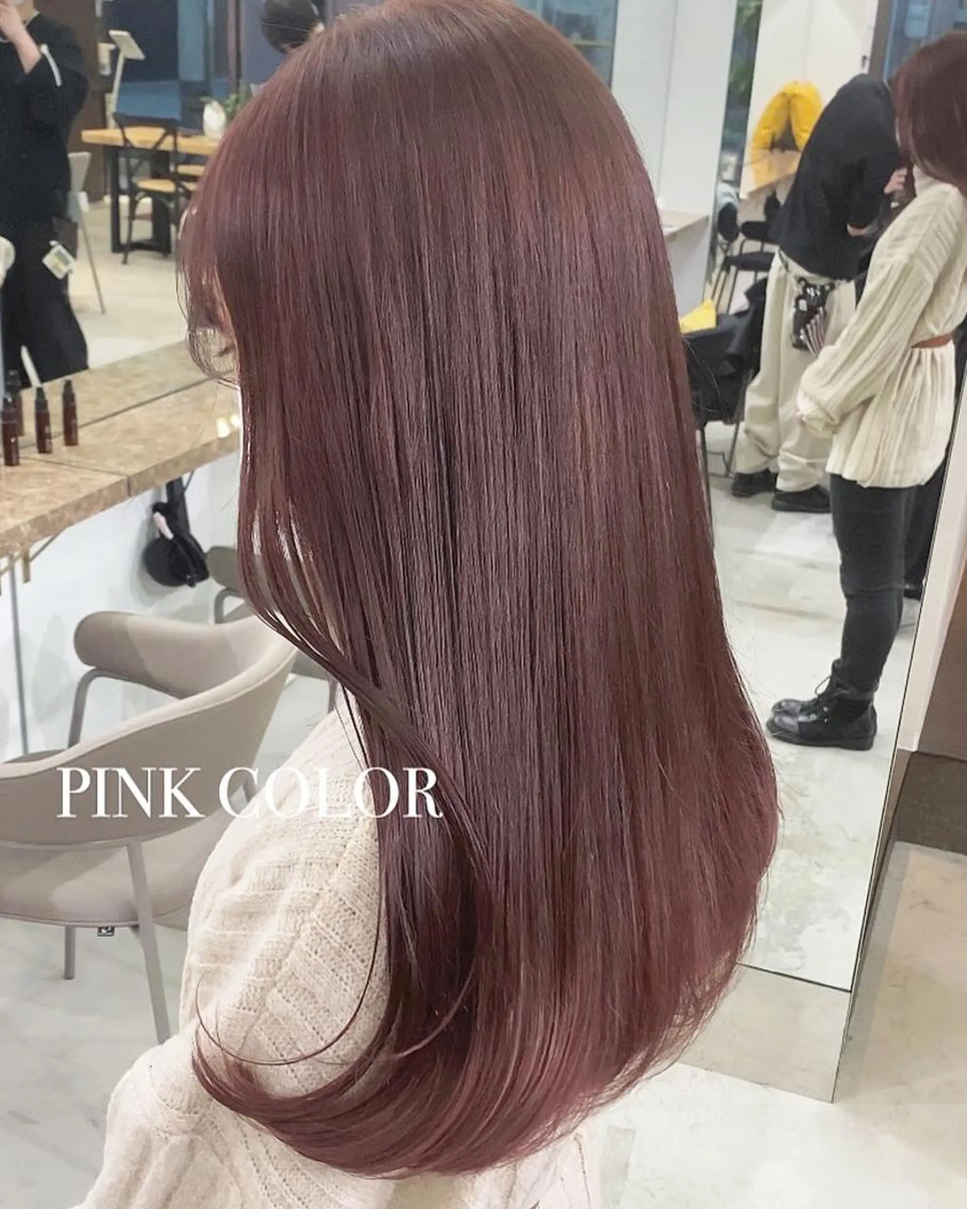 セミロング カラー 【限定価格✨ ✂️】岩田真宏のヘアスタイル