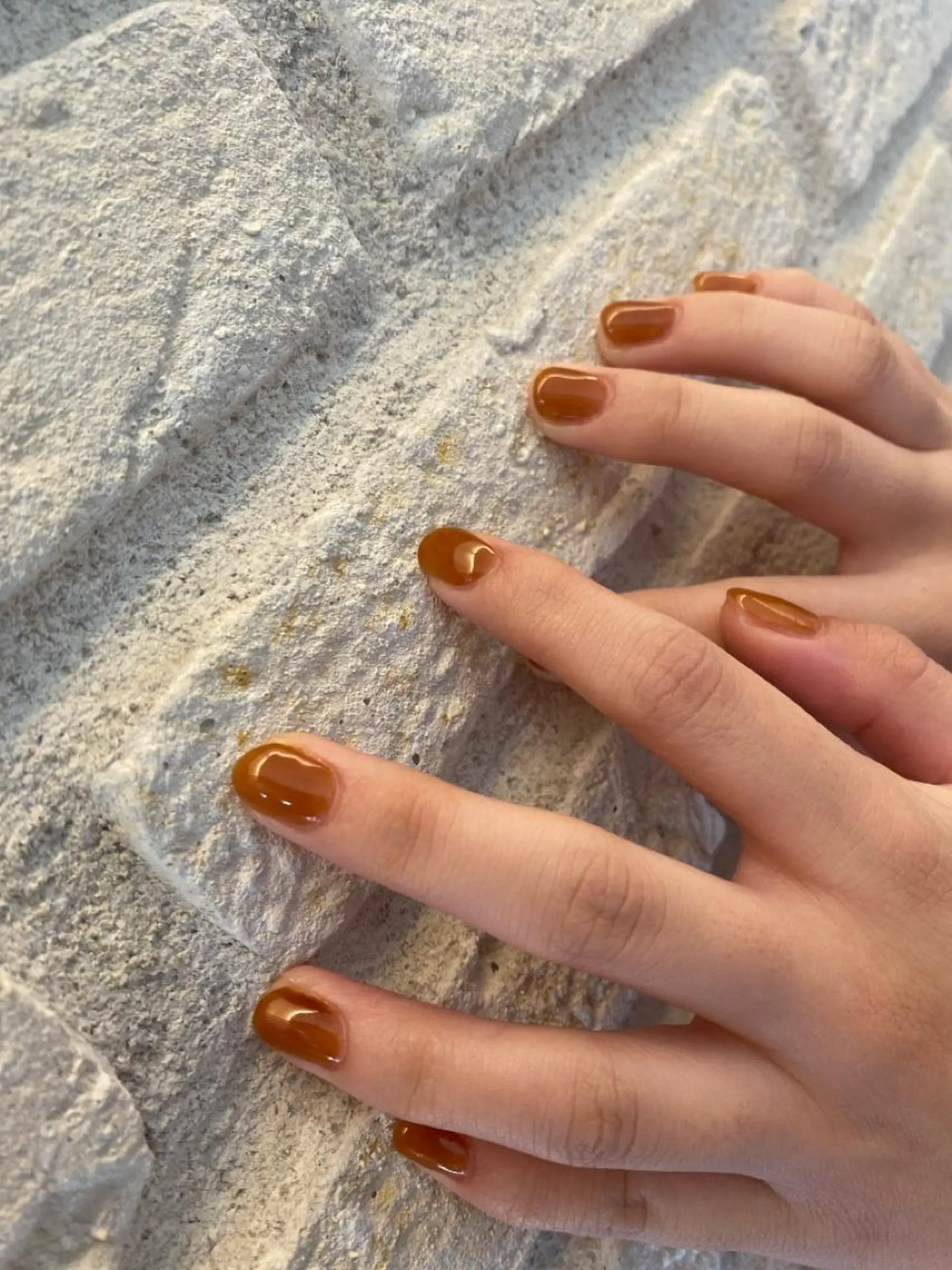 ネイル アートネイル オーロラネイル クリアネイル 入学式 長さ出し ハンドネイル Lililas サロン&スクールのネイルデザイン