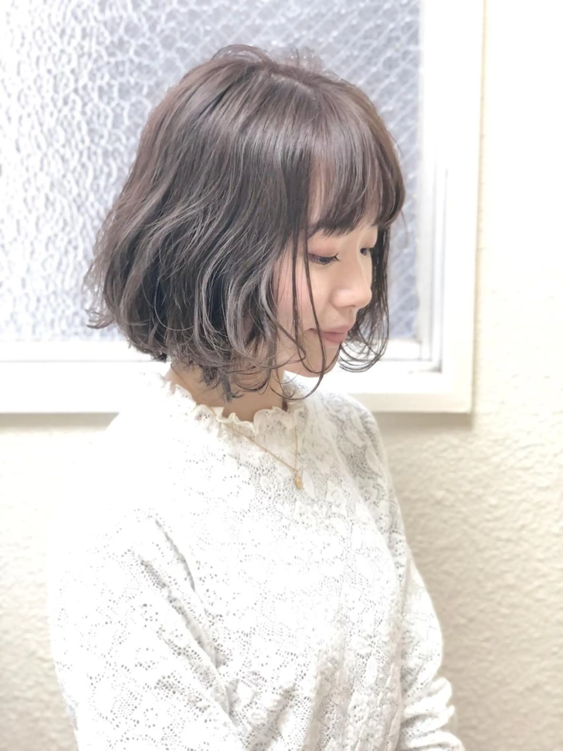 ショート カラー OAK溝の口 𖠋SHINYAのヘアスタイル
