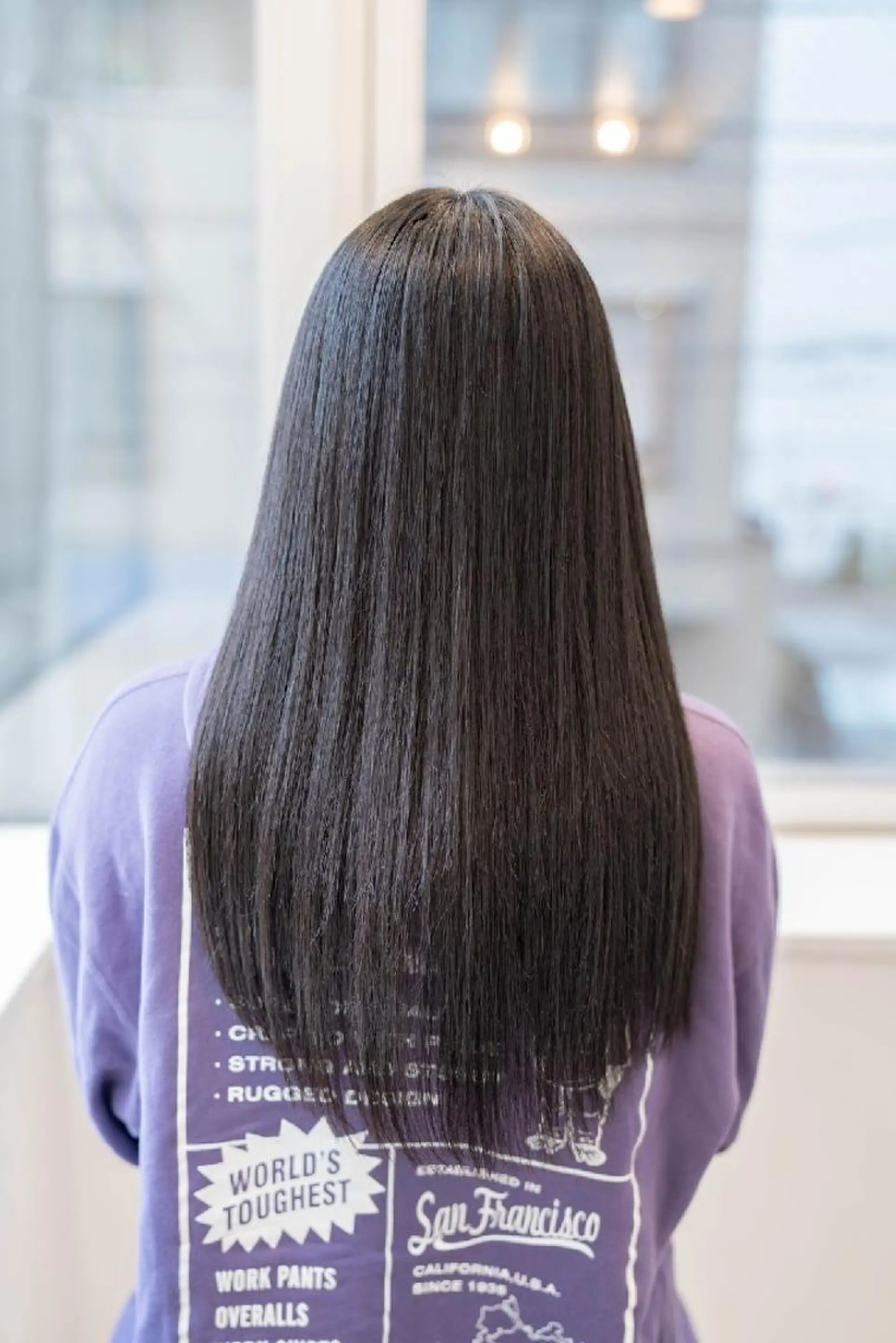 ロング カット 縮毛矯正 Lazo/ 原弥和子のヘアスタイル