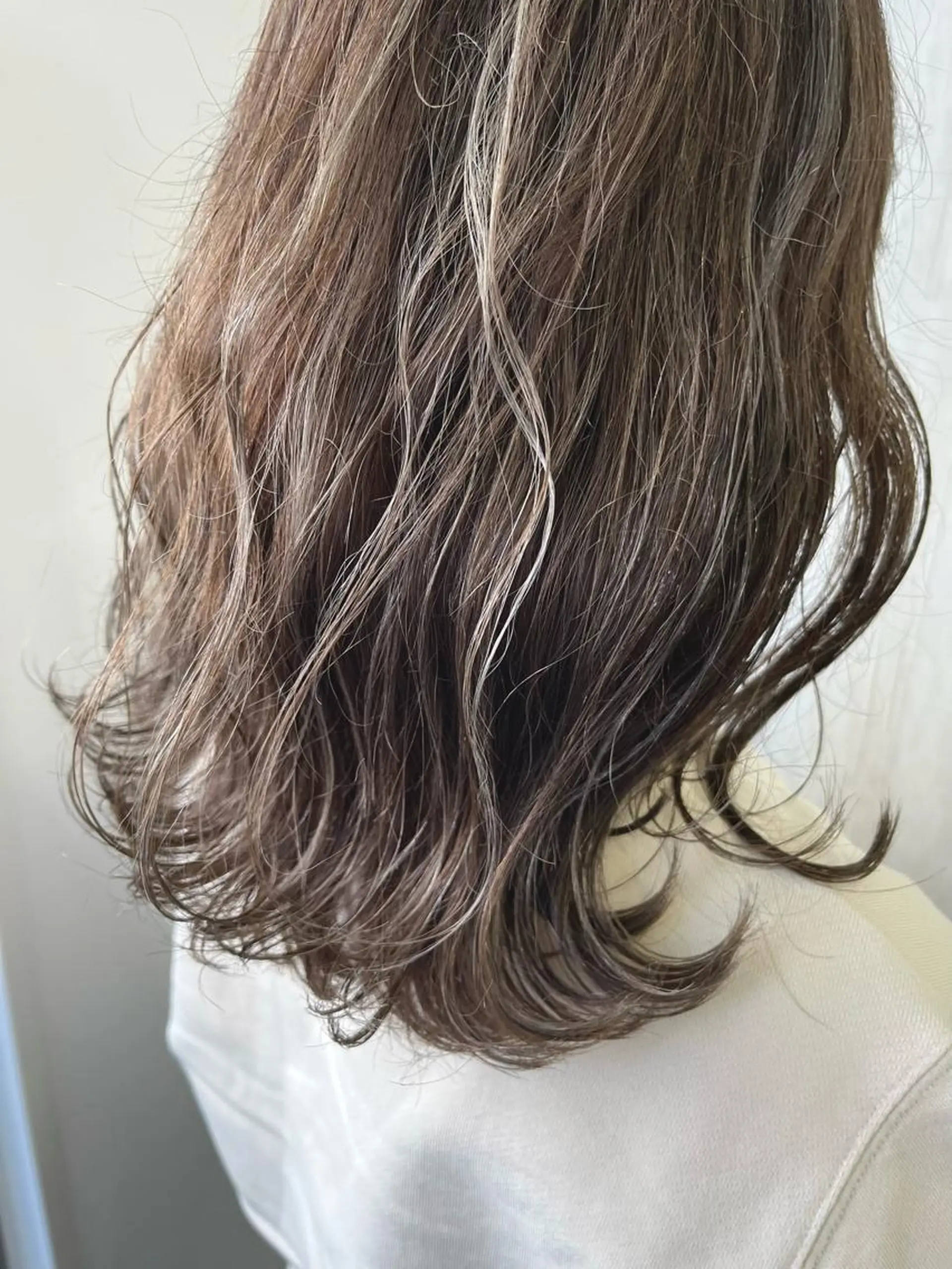 セミロング カラー カット ヘアカラー トリートメント ROW町田★ 船木のヘアスタイル