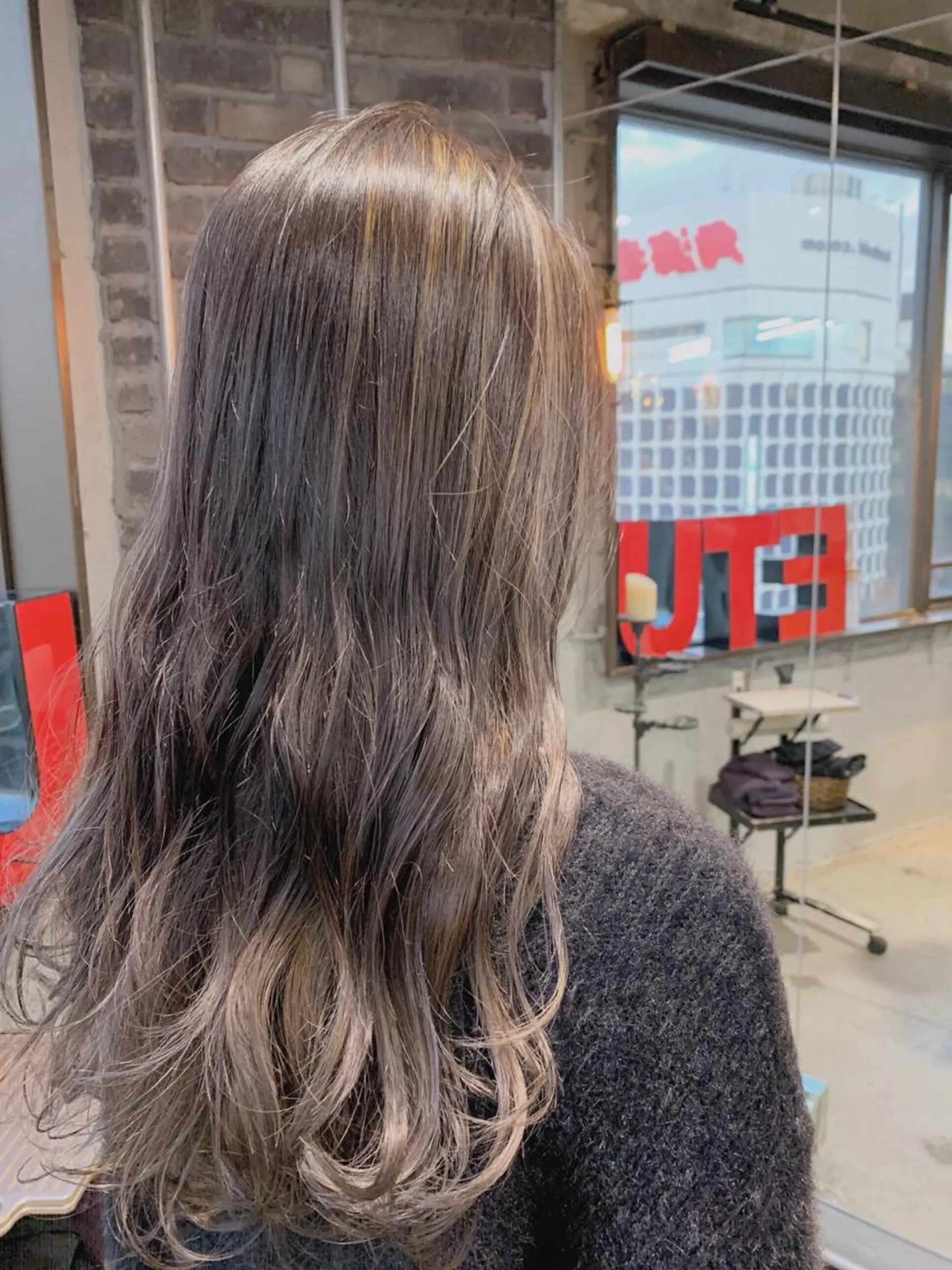 ロング カラー ヘアカラー トリートメント 代表 中島貴志のヘアスタイル