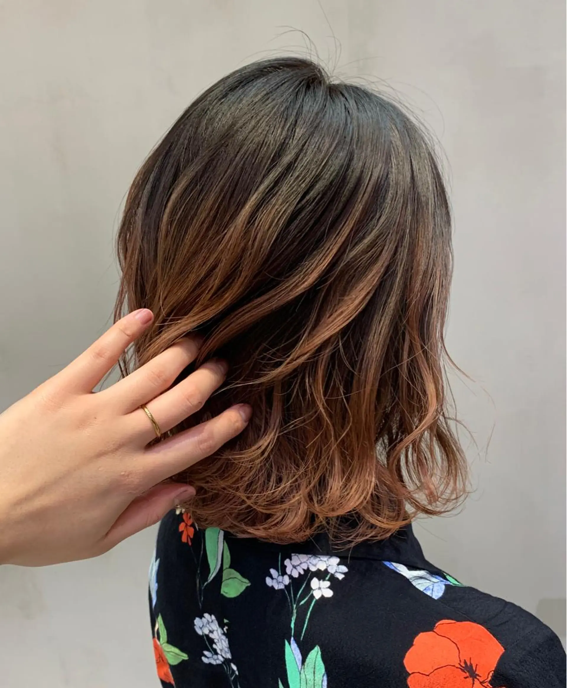 ミディアム yui .のヘアスタイル
