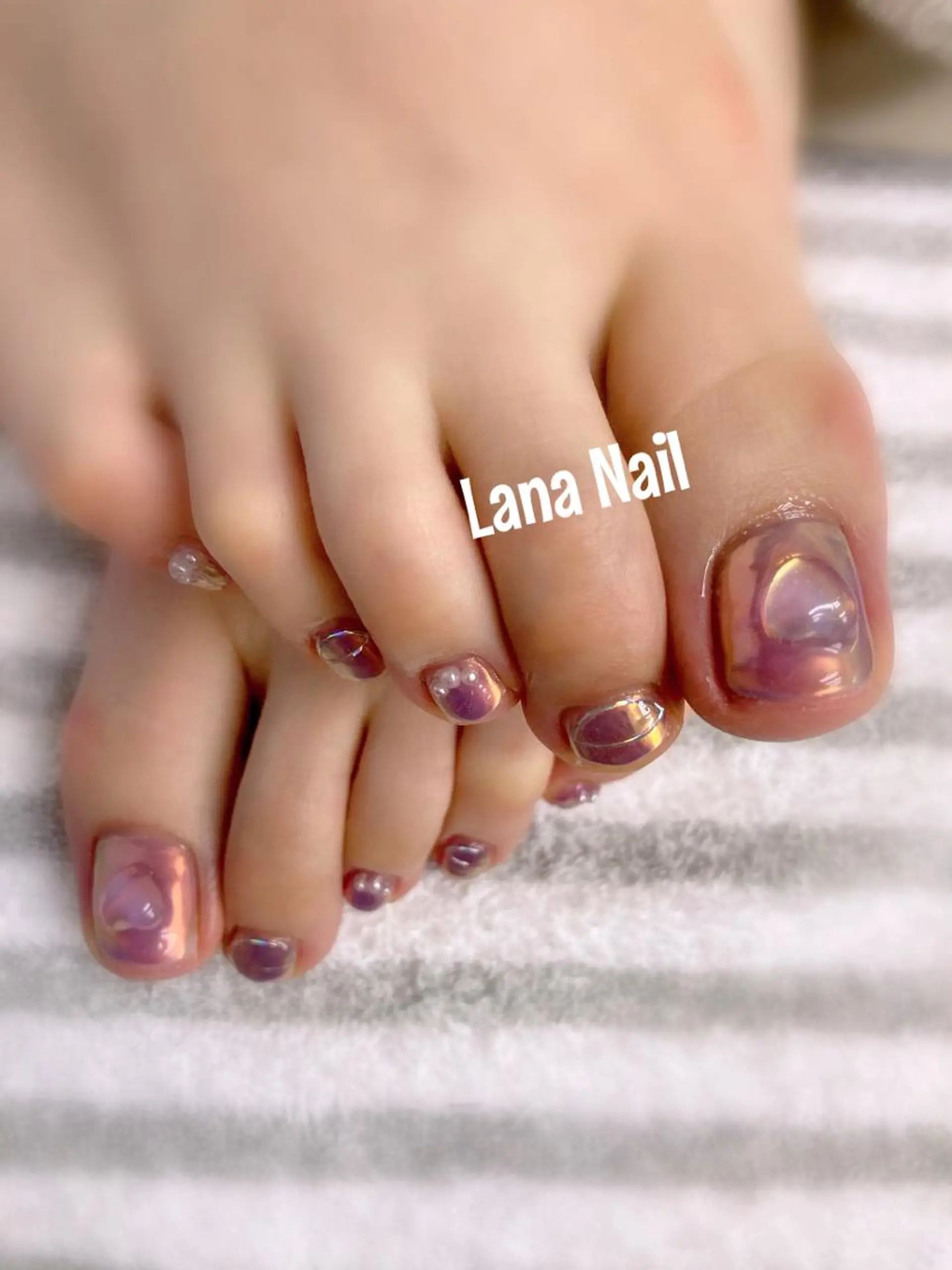 ネイル フットネイル Lana Nailのネイルデザイン