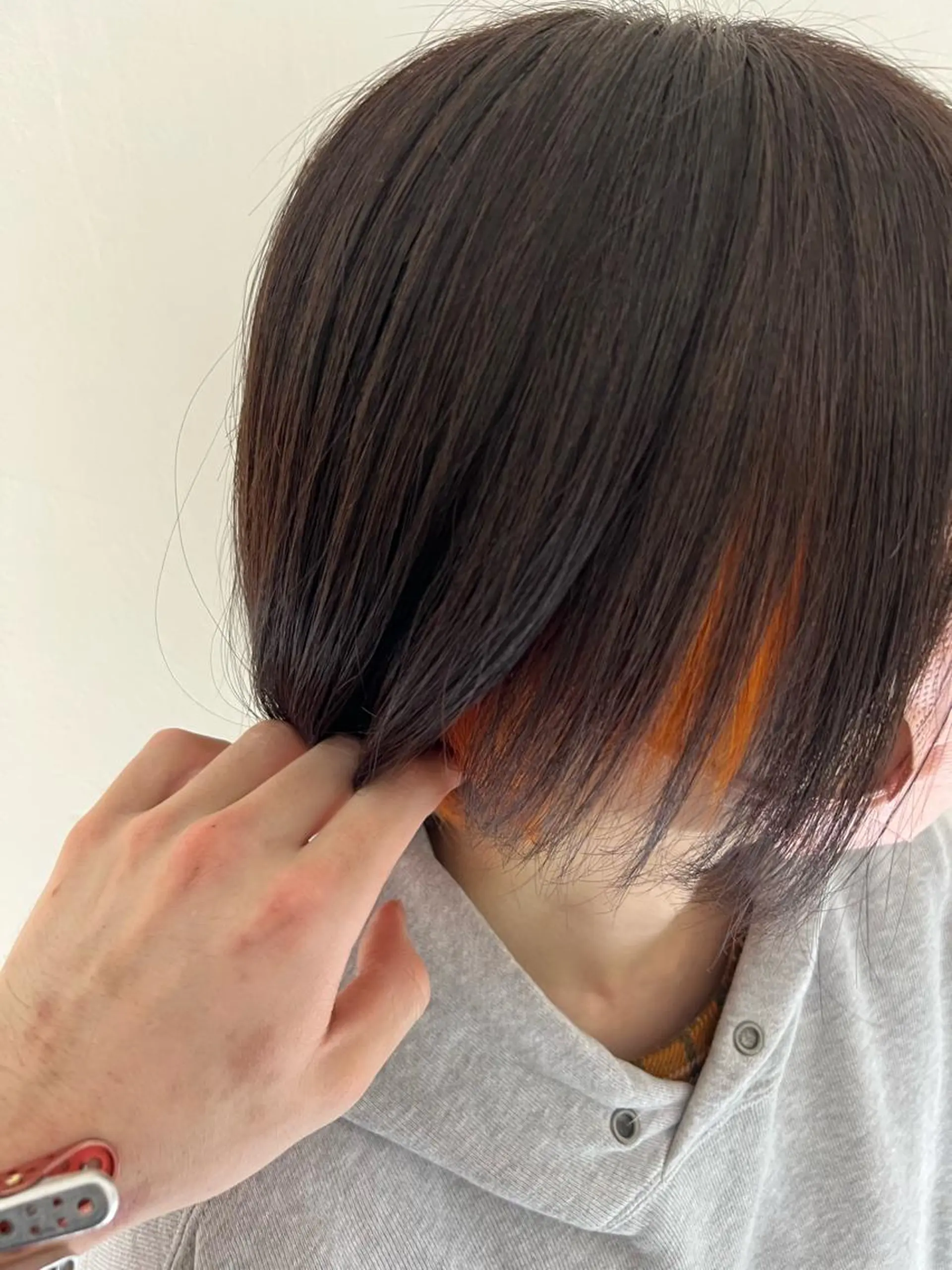 ミディアム カラー 柳澤 和也のヘアスタイル