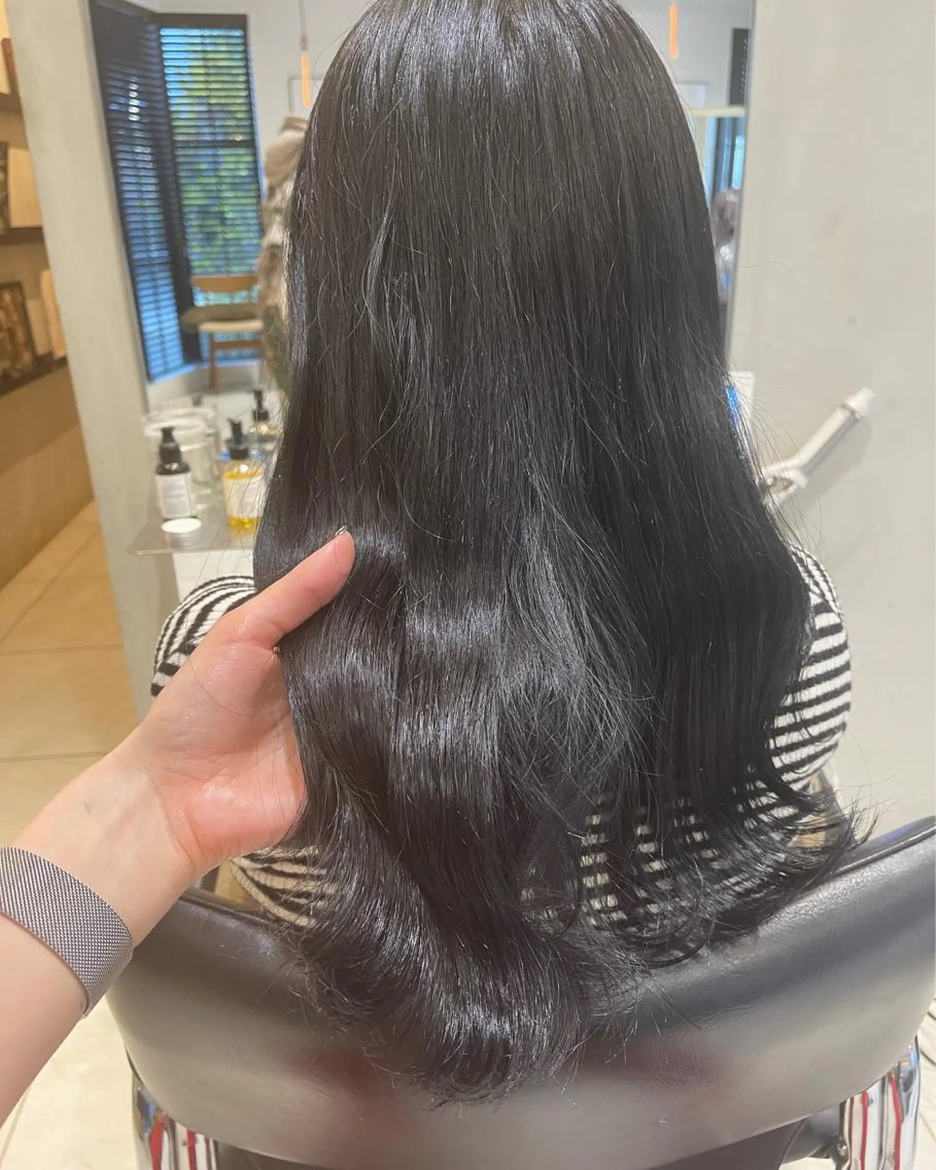 ロング カラー ラベンダー/レイヤー スタイル🤎mamiのヘアスタイル