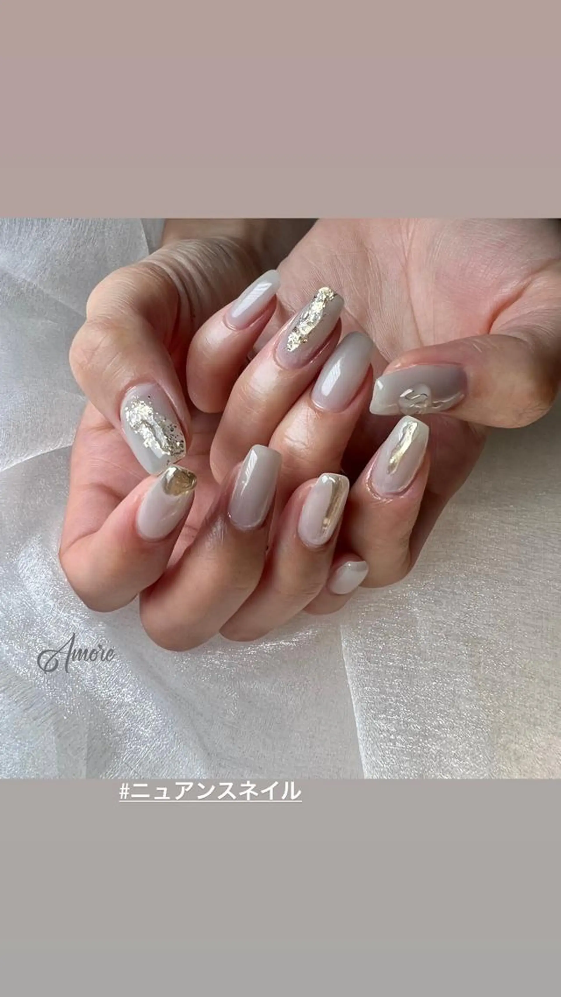 ネイル ジェルネイル 韓国ネイル ミラーネイル オフィスネイル パラジェル You kyehwaのネイルデザイン