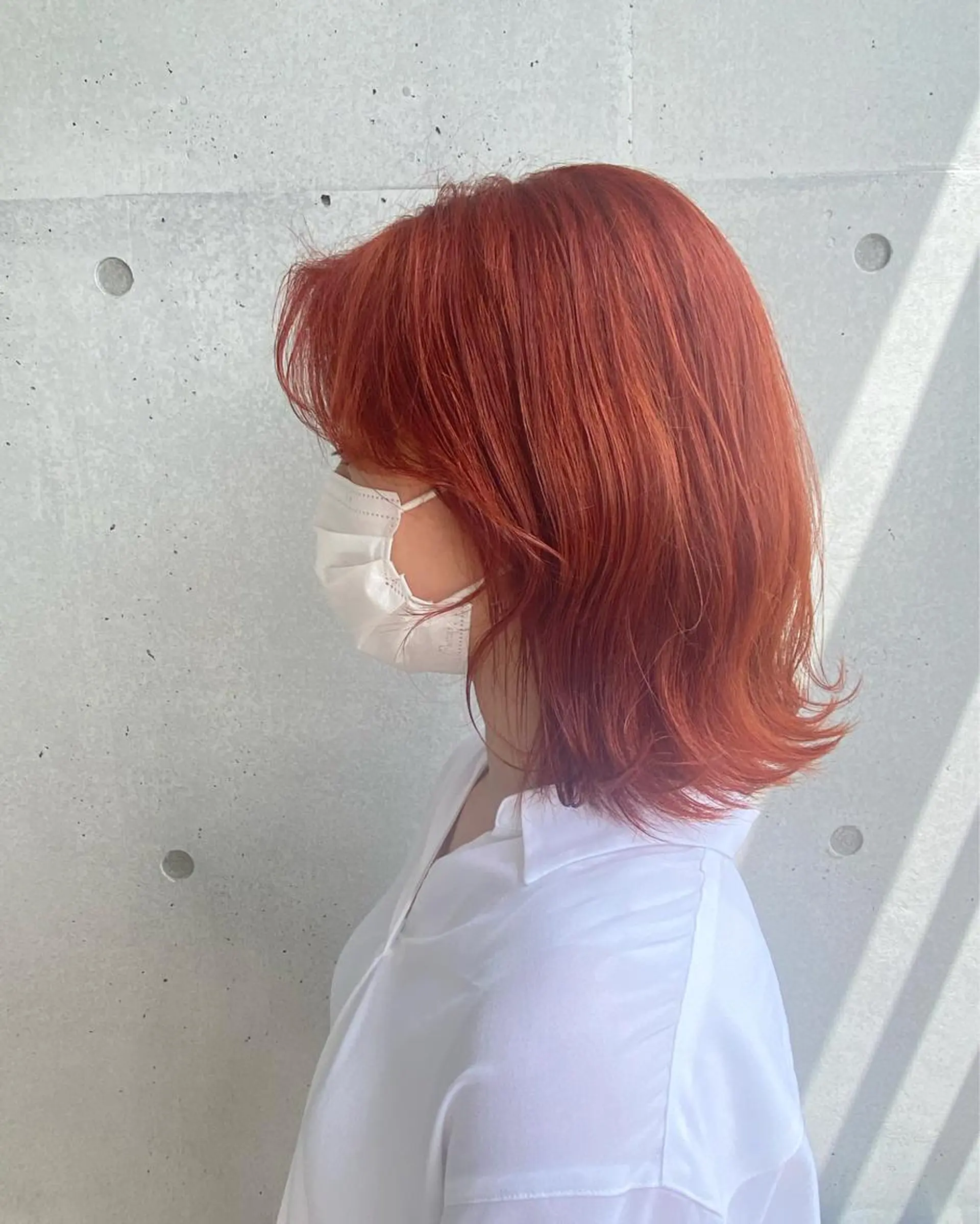 ミディアム カラー stylist トモヤのヘアスタイル