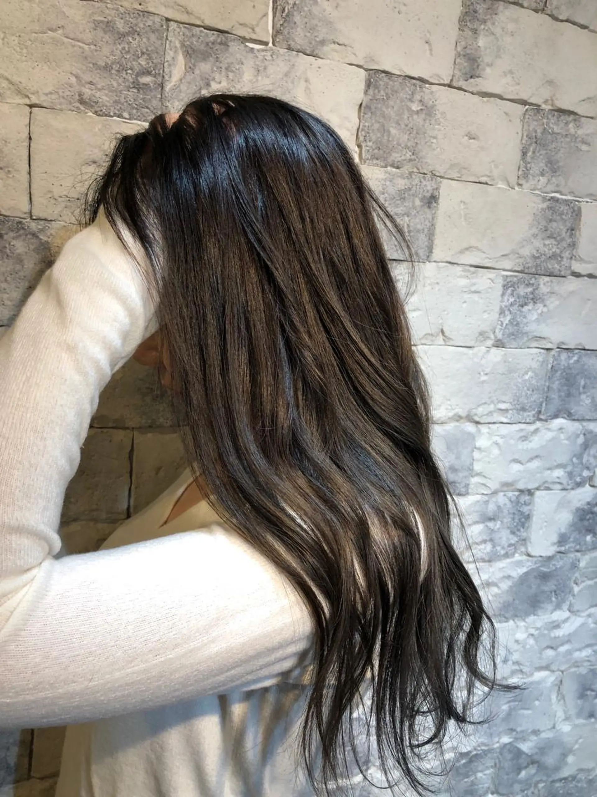 ロング カラー イルミナカラー トリートメント 綺麗な髪質にしたい方 限定🌈清水　祥のヘアスタイル