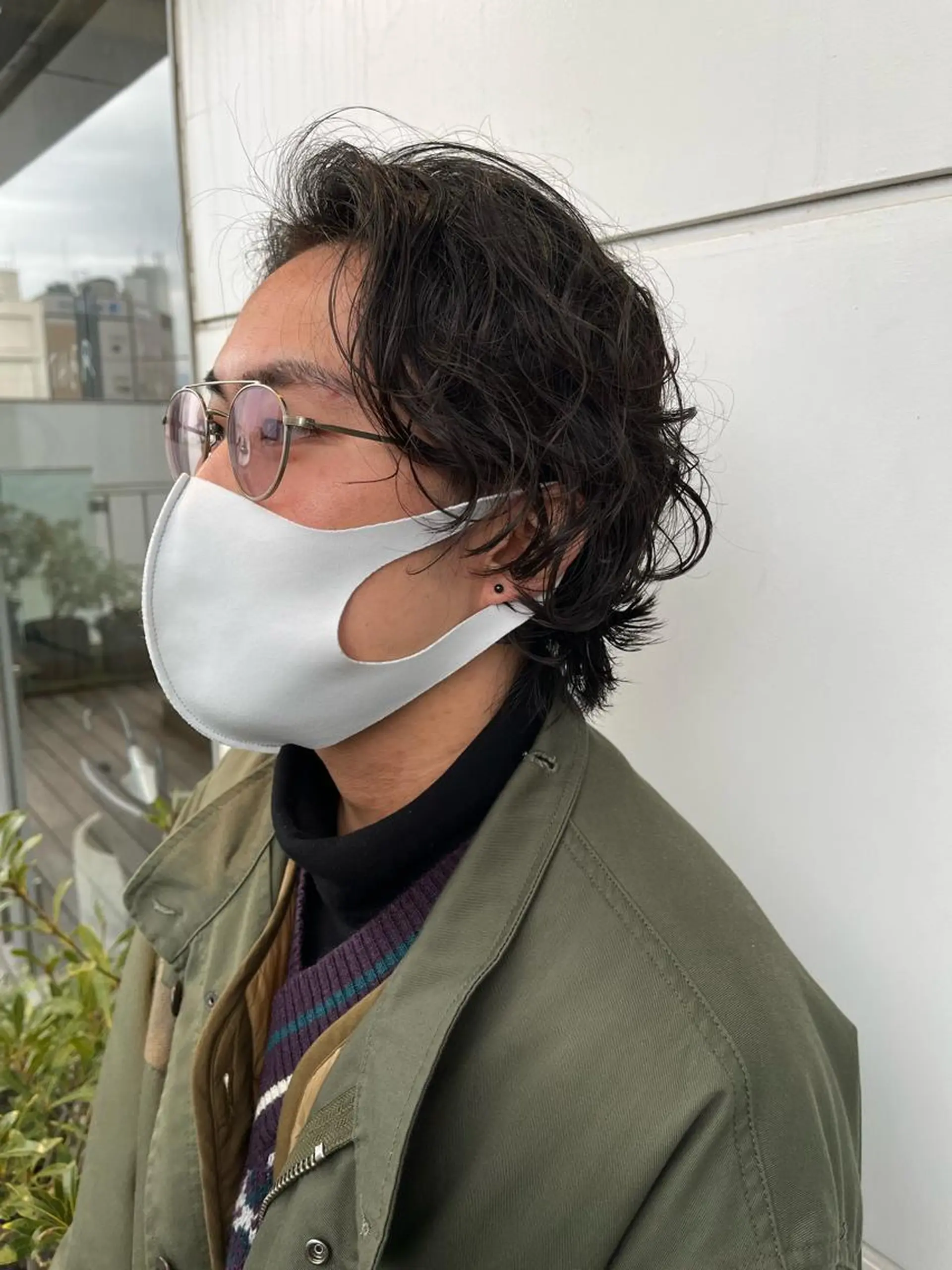 ショート パーマ メンズ うるツヤハイトーン✨ /西川郁巳のヘアスタイル