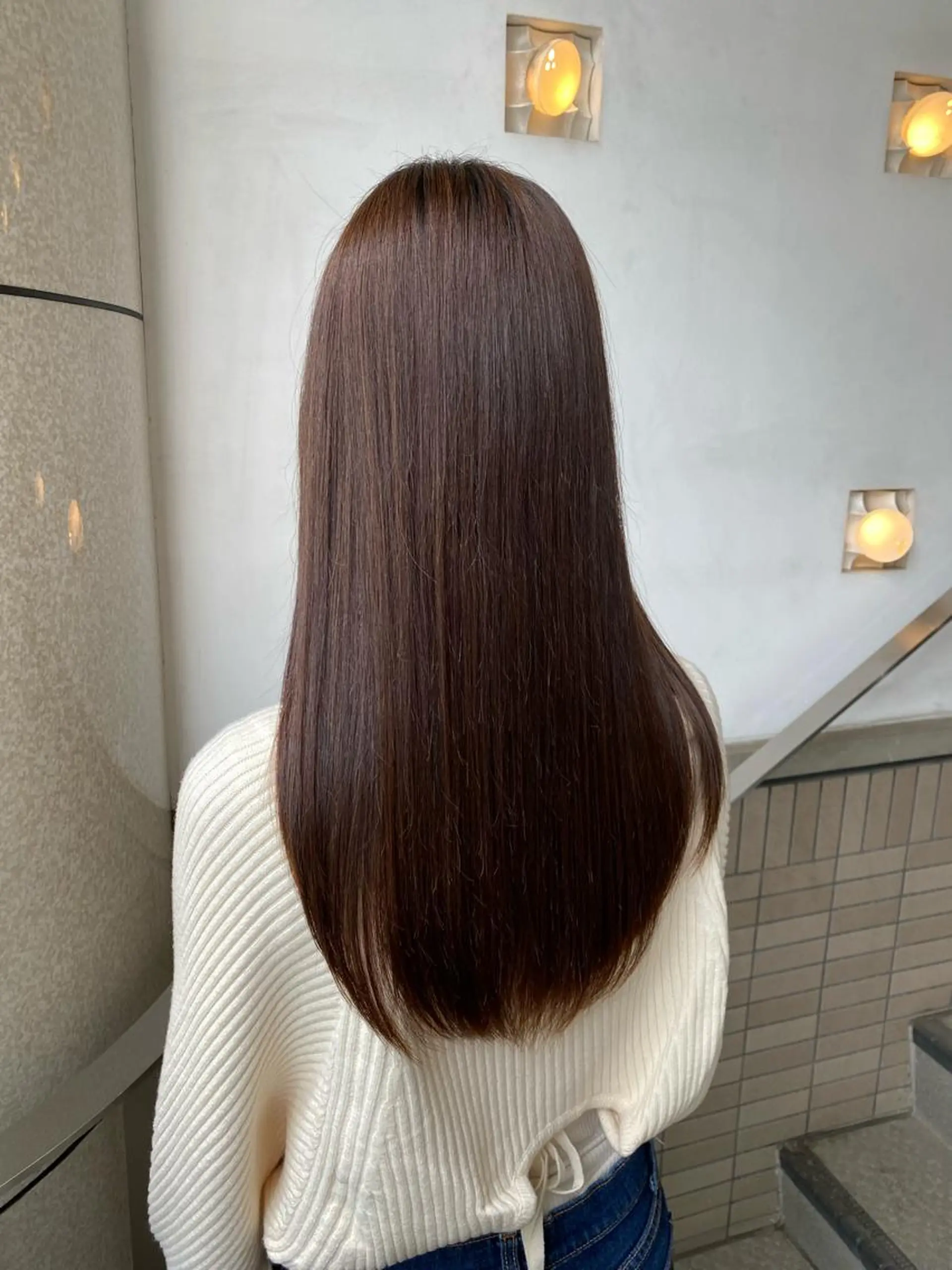 ロング パーマ 髪質改善 トリートメント 酸性ストレート ストレートパーマ 縮毛矯正 トリートメント 統括マネージャー/ 髪のドクター/前原悟のヘアスタイル