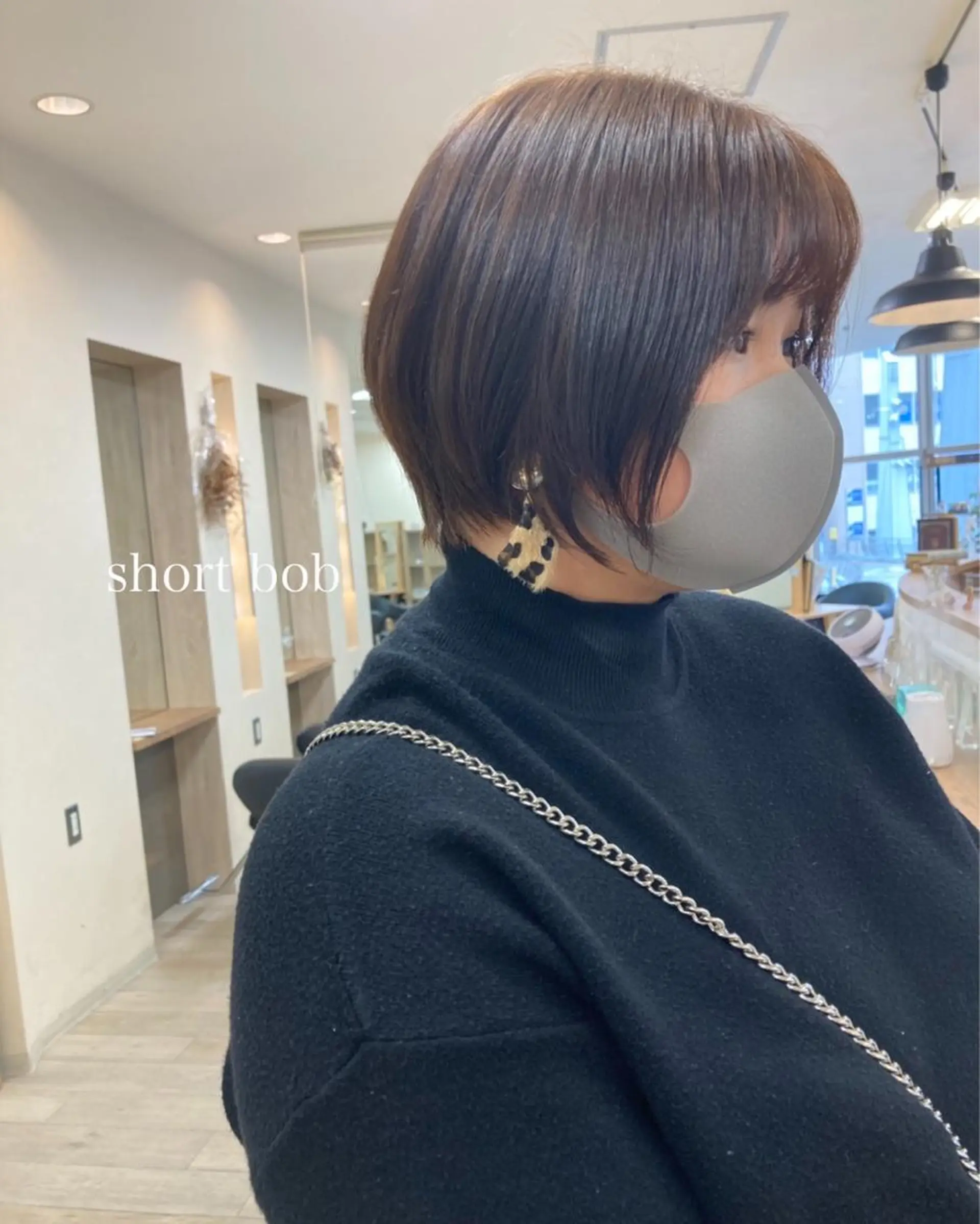 ショート 切りっぱなしボブ ショートボブ ハンサムショート ボブ ショートヘア カット トリートメント 初めてのショート お任せください✂️のヘアスタイル