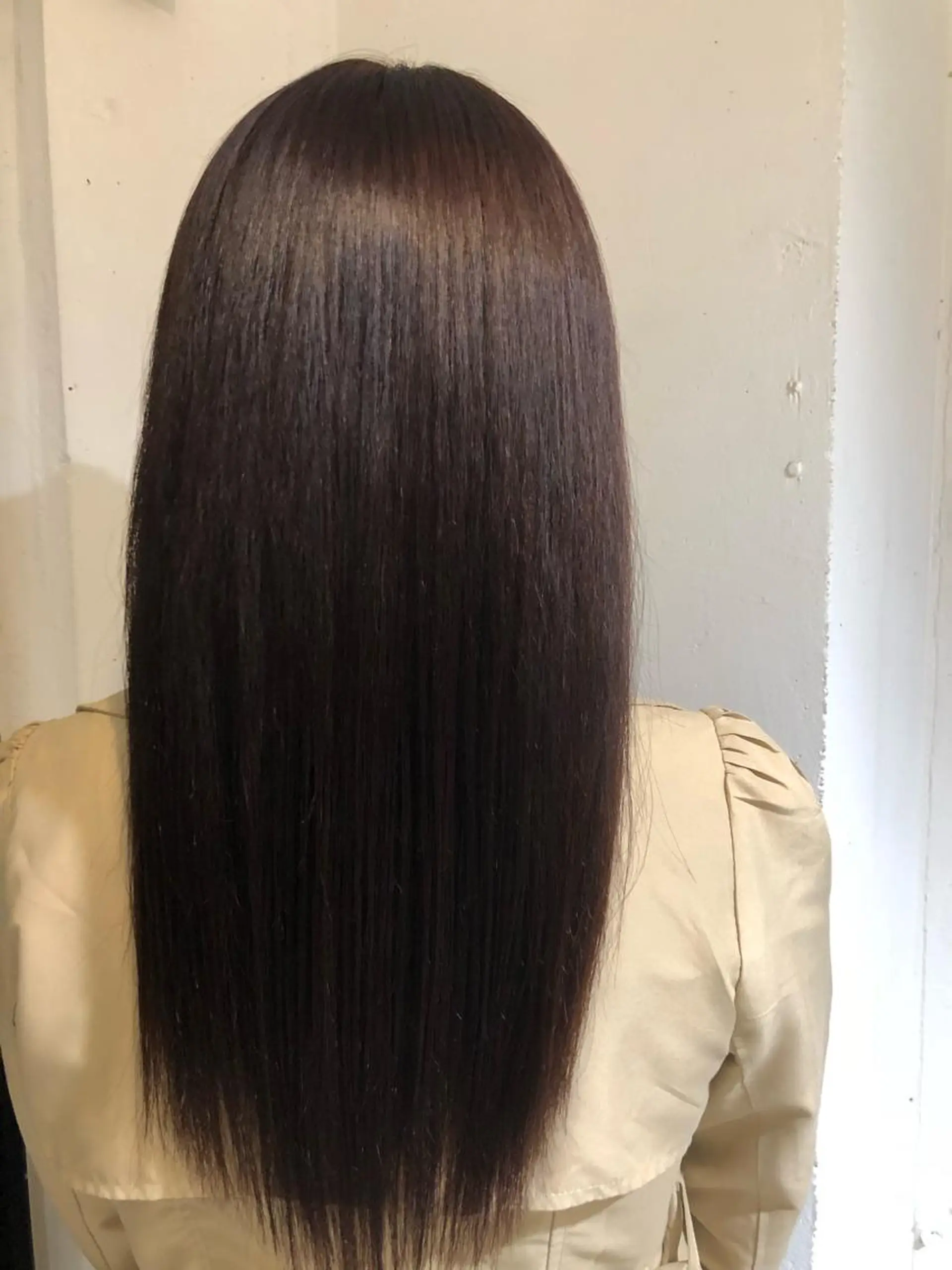 ロング カラー ヘアアレンジ バイオレットカラー 透明感カラー🤎 ゆりのヘアスタイル