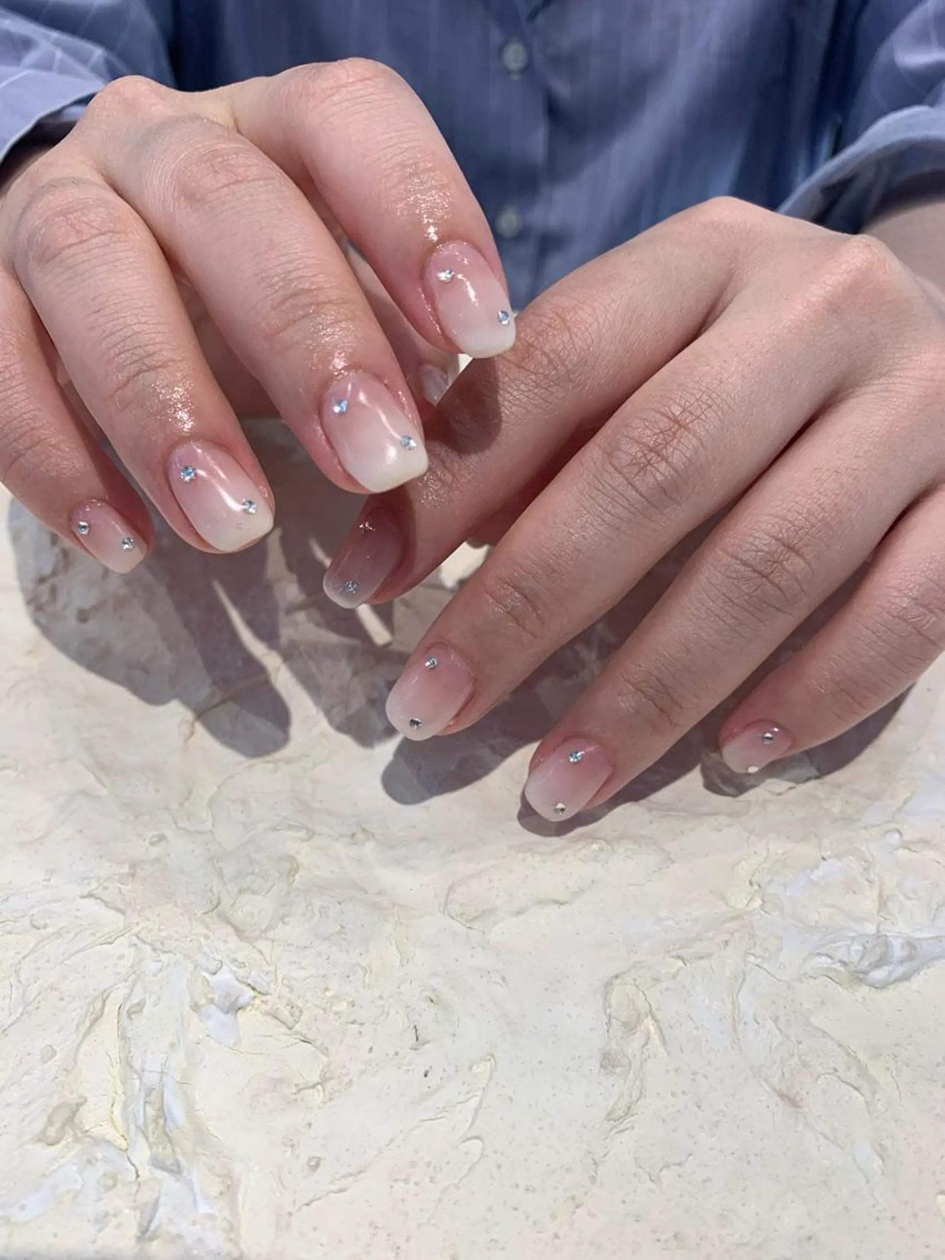 ネイル グラデーション マキノ ユイのネイルデザイン