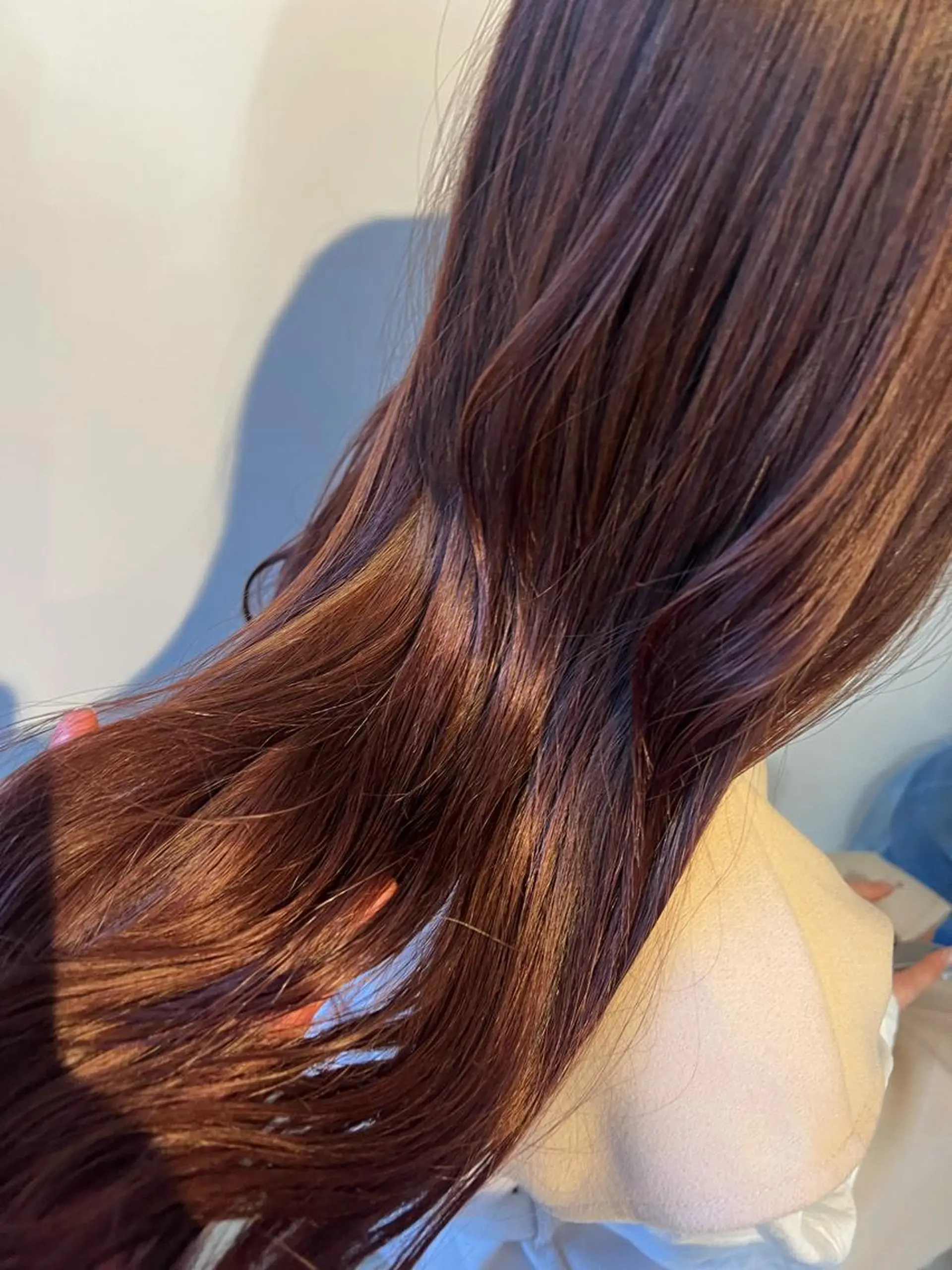 ロング カラー ブリーチ ブリーチなしカラー 🤍中野 レオ🤍のヘアスタイル