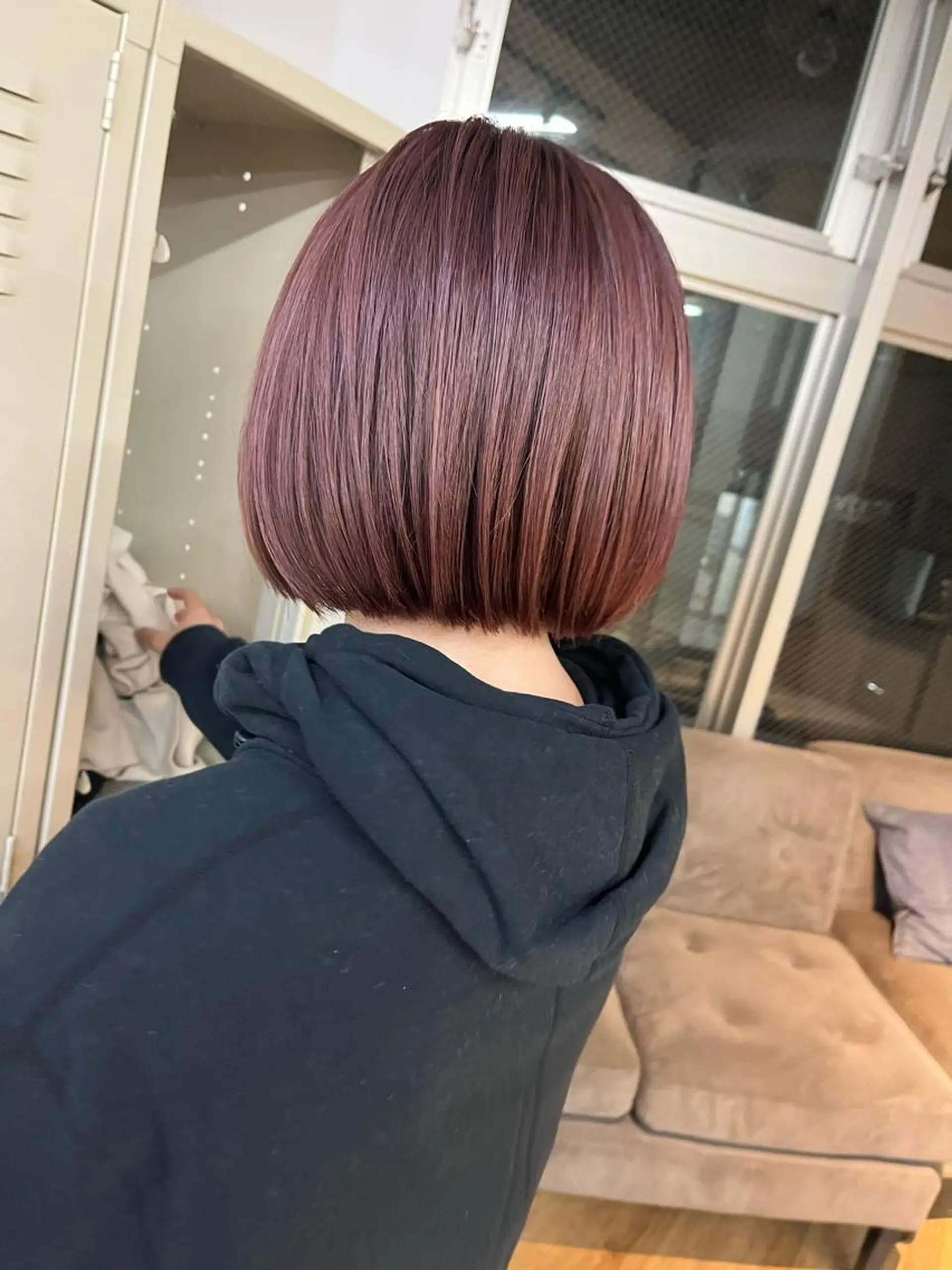 ミディアム カラー ピンクカラー BAROQUE gotou 🌙のヘアスタイル