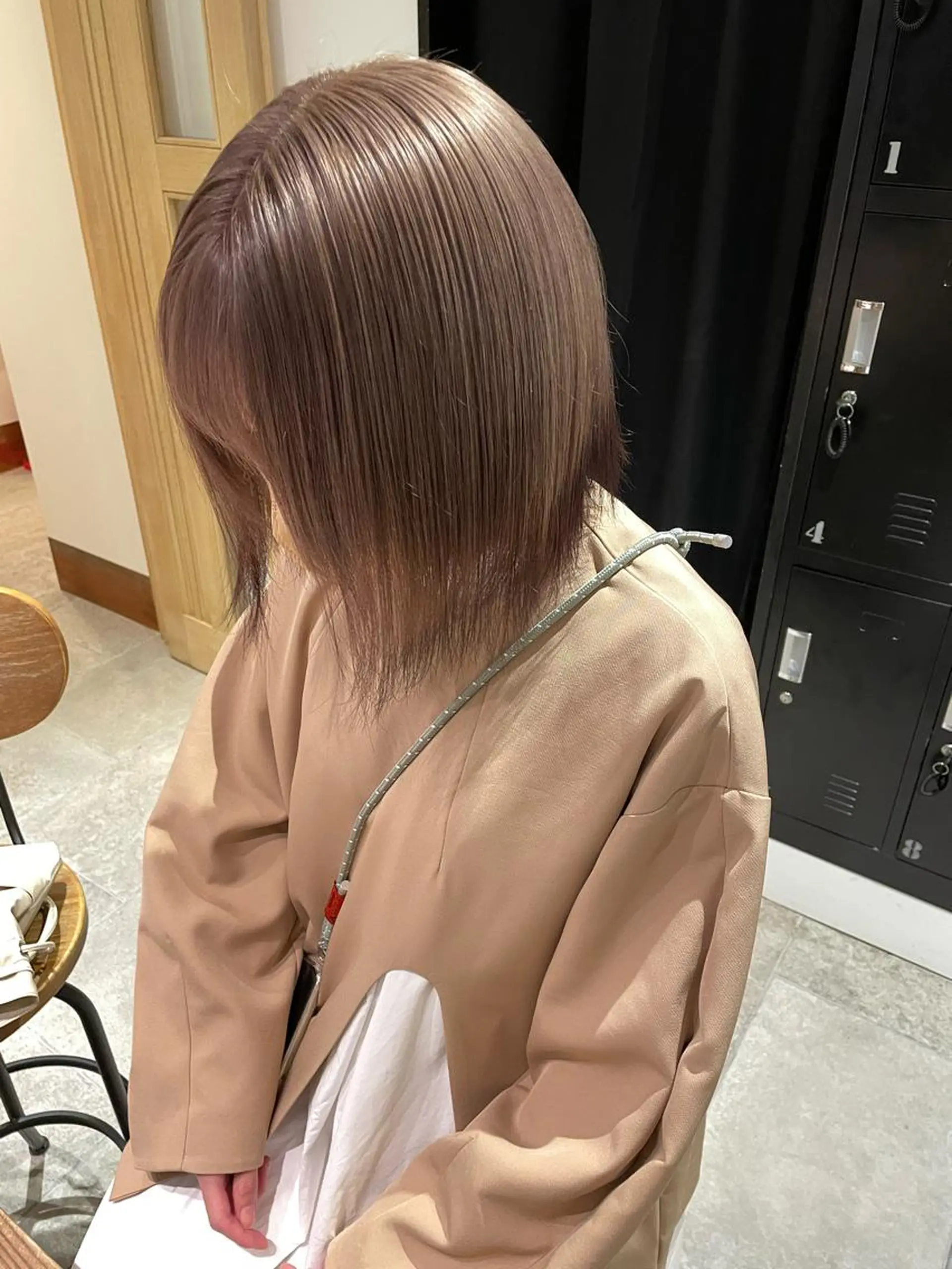 ショート カラー ネイル ヘアカラー トリートメント 𝗺𝗶𝗸𝘂♡ 似合わせ🎀のヘアスタイル