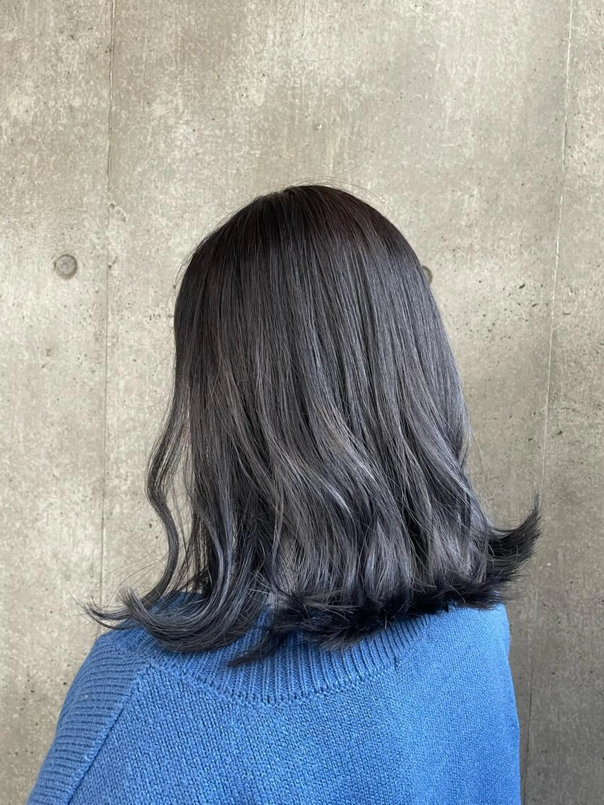ミディアム カラー もりたみかこ 美容師お休み中のヘアスタイル