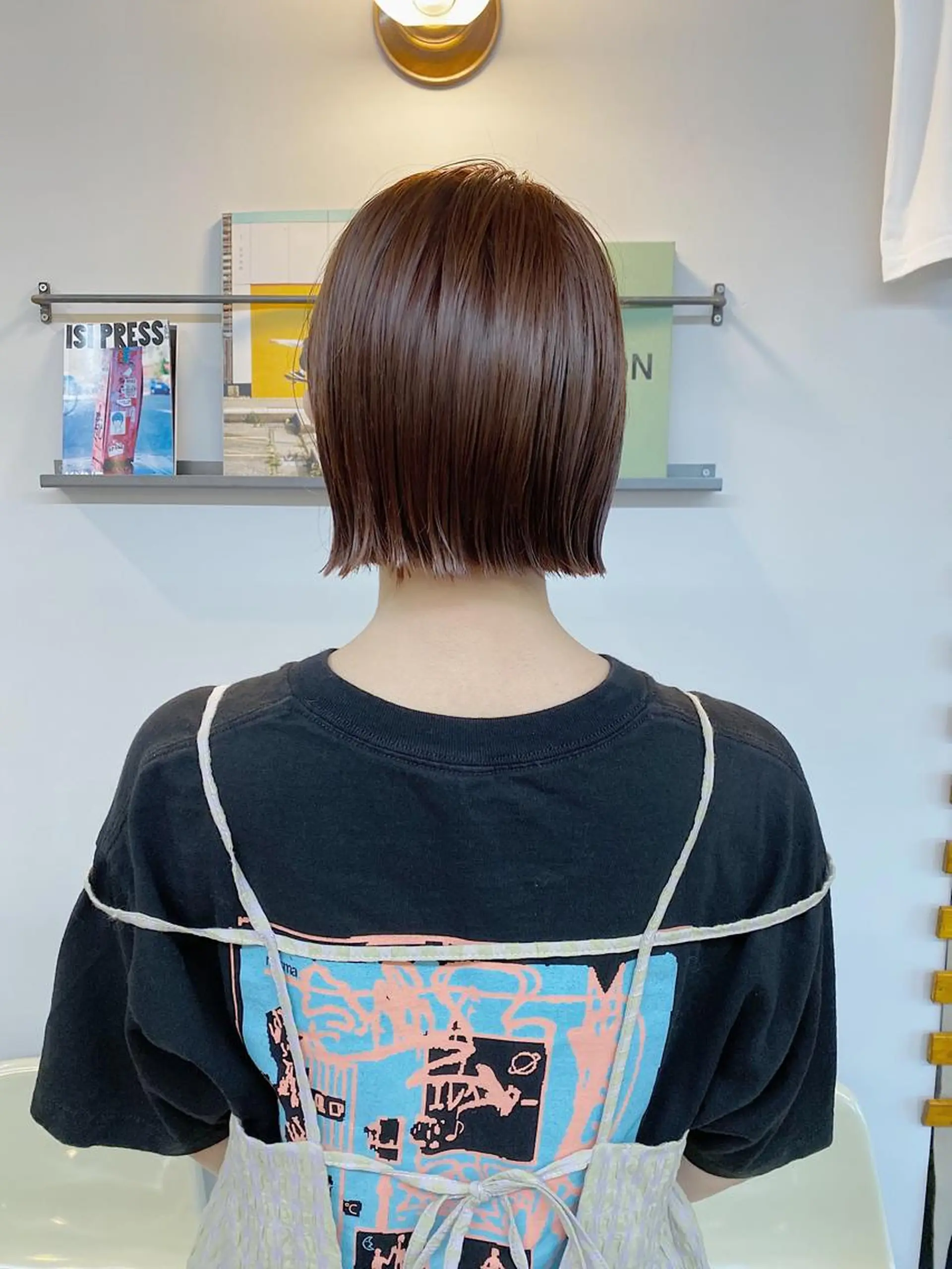 ショート カラー ノグチ ユウキ/ボブのヘアスタイル