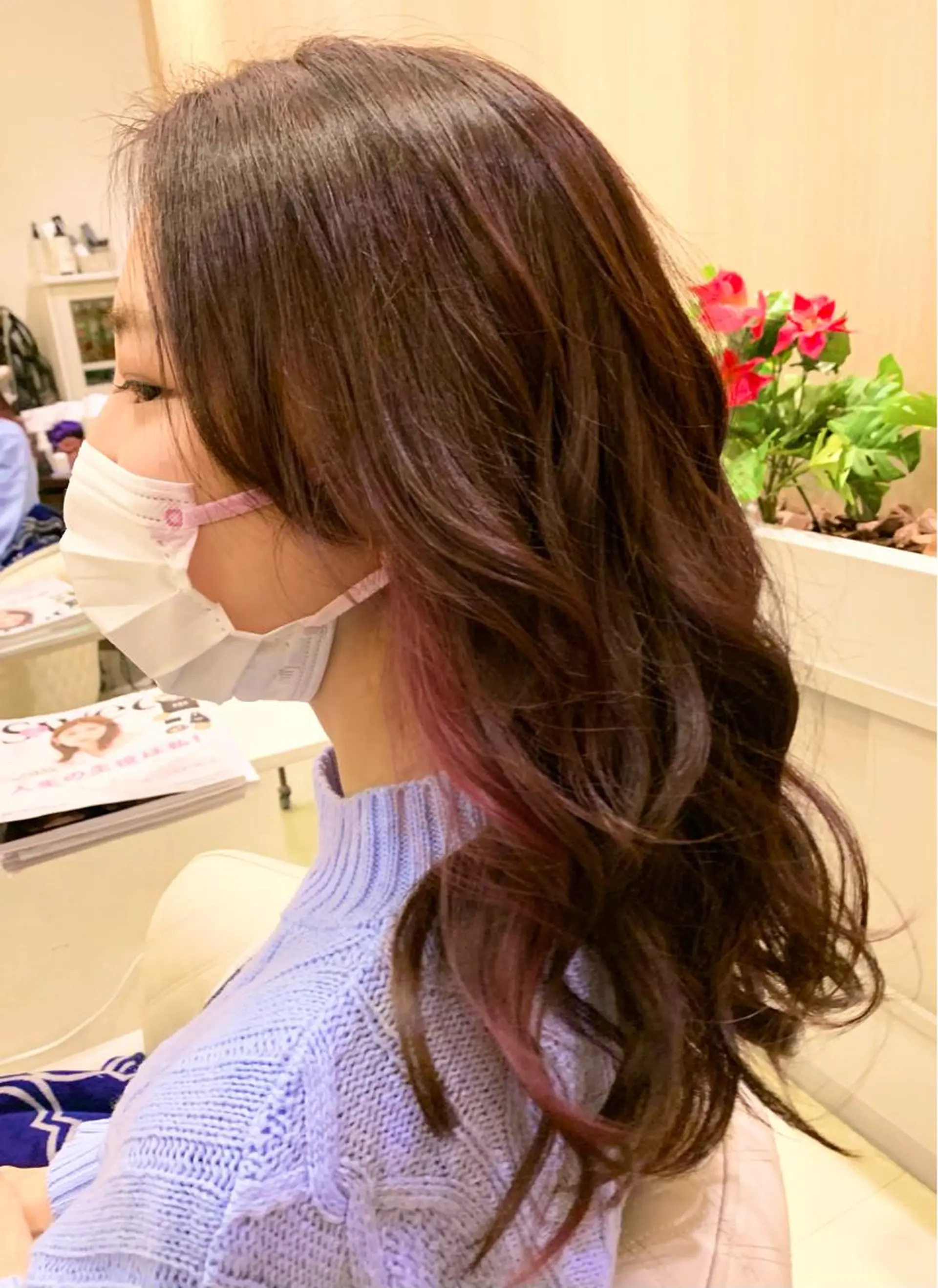 カラー 大西 七海のヘアスタイル