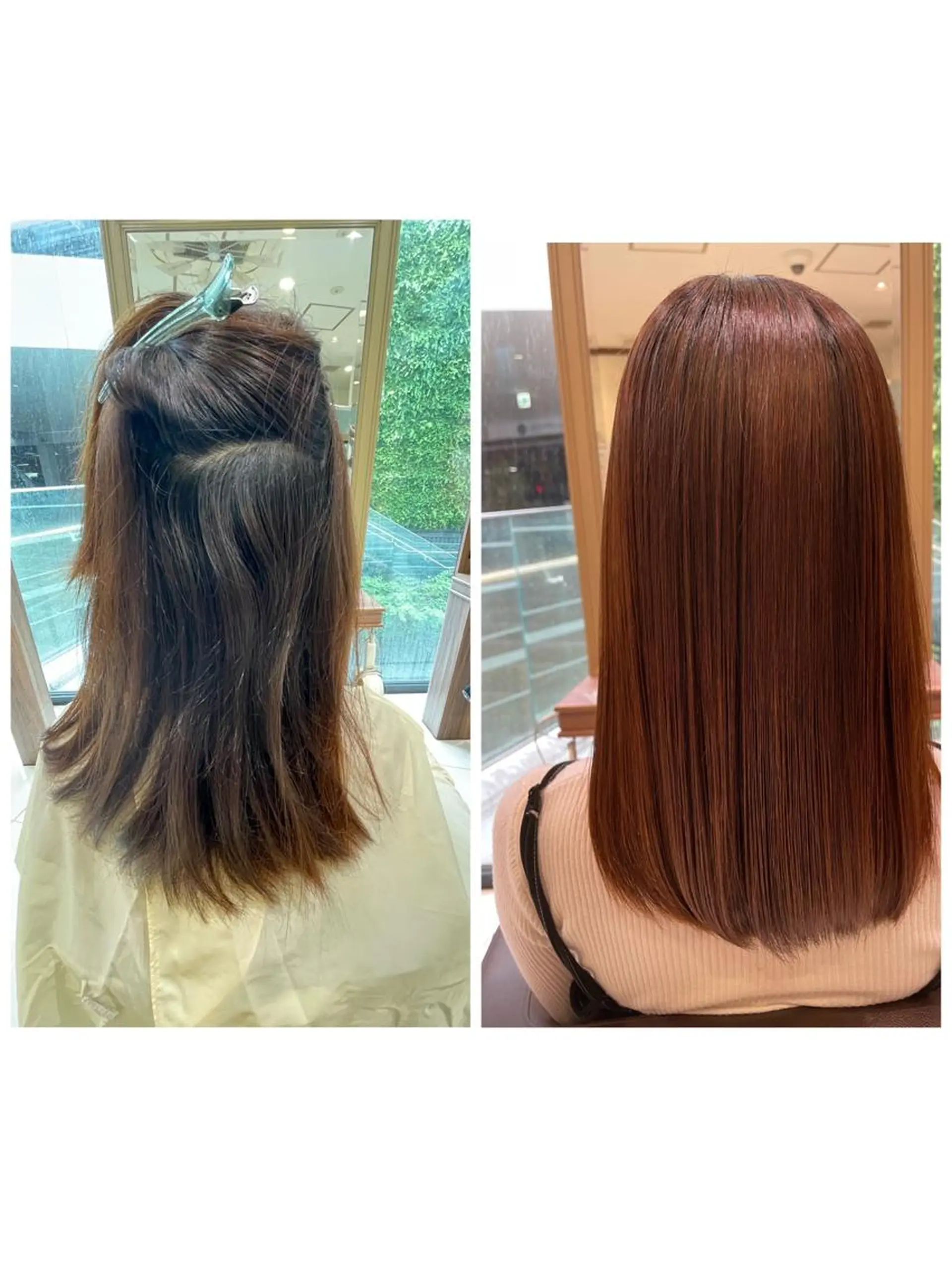 ロング カット 縮毛矯正 トリートメント Ash川越店/ 米川 武志のヘアスタイル