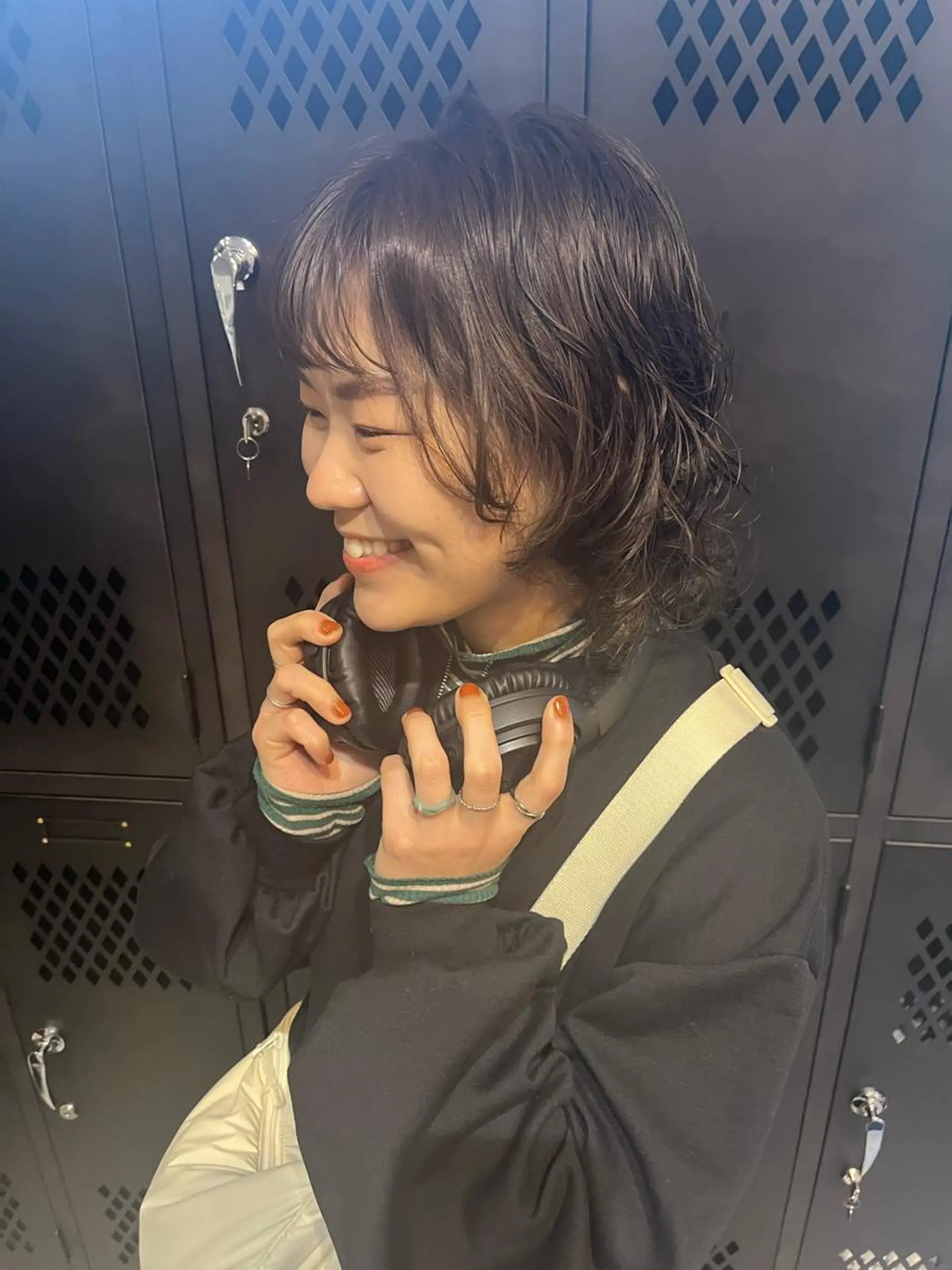 ミディアム カラー パーマ SIKI yuuna レイヤーカット🪽のヘアスタイル