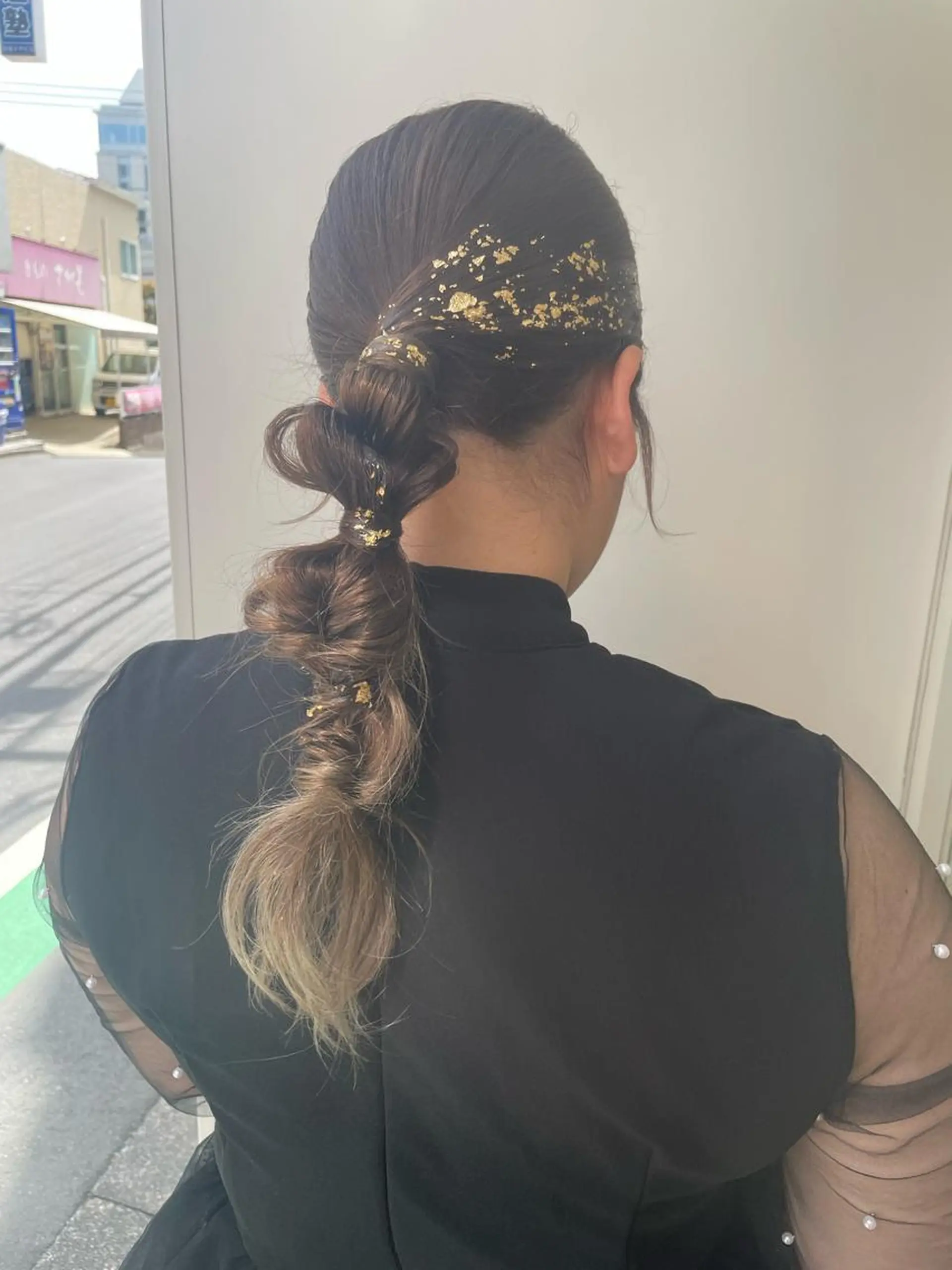 ロング ヘアアレンジ 結婚式・ブライダル ヘアセット 韓国ヘアメイク🎀/ 縮毛矯正✨山本媛香のヘアスタイル