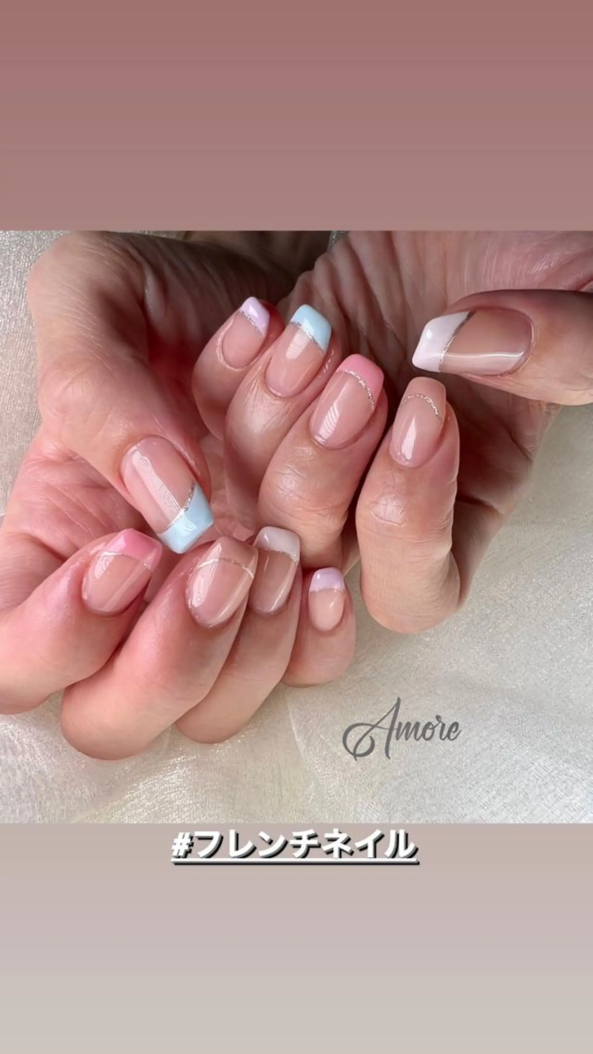 ネイル ジェルネイル 韓国ネイル パラジェル 夏ネイル You kyehwaのネイルデザイン