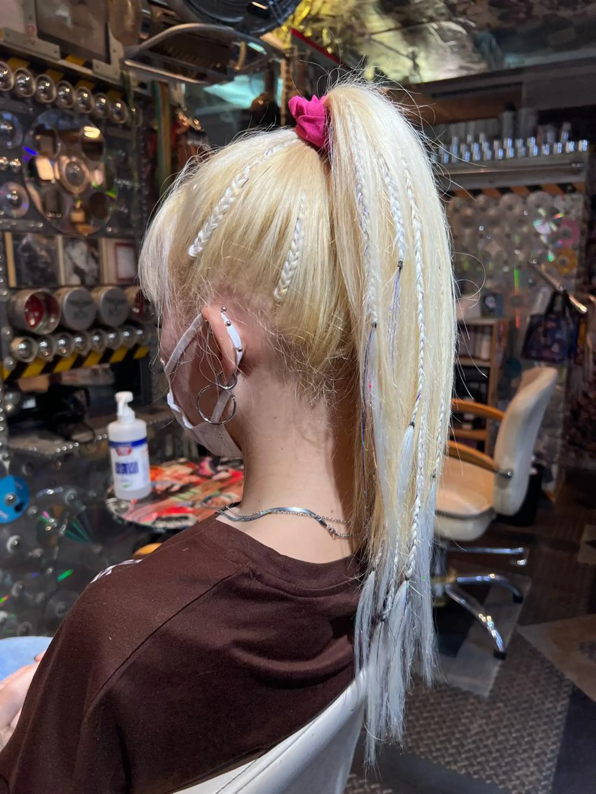 セミロング カラー ヘアアレンジ KOYA ｺﾔのヘアスタイル