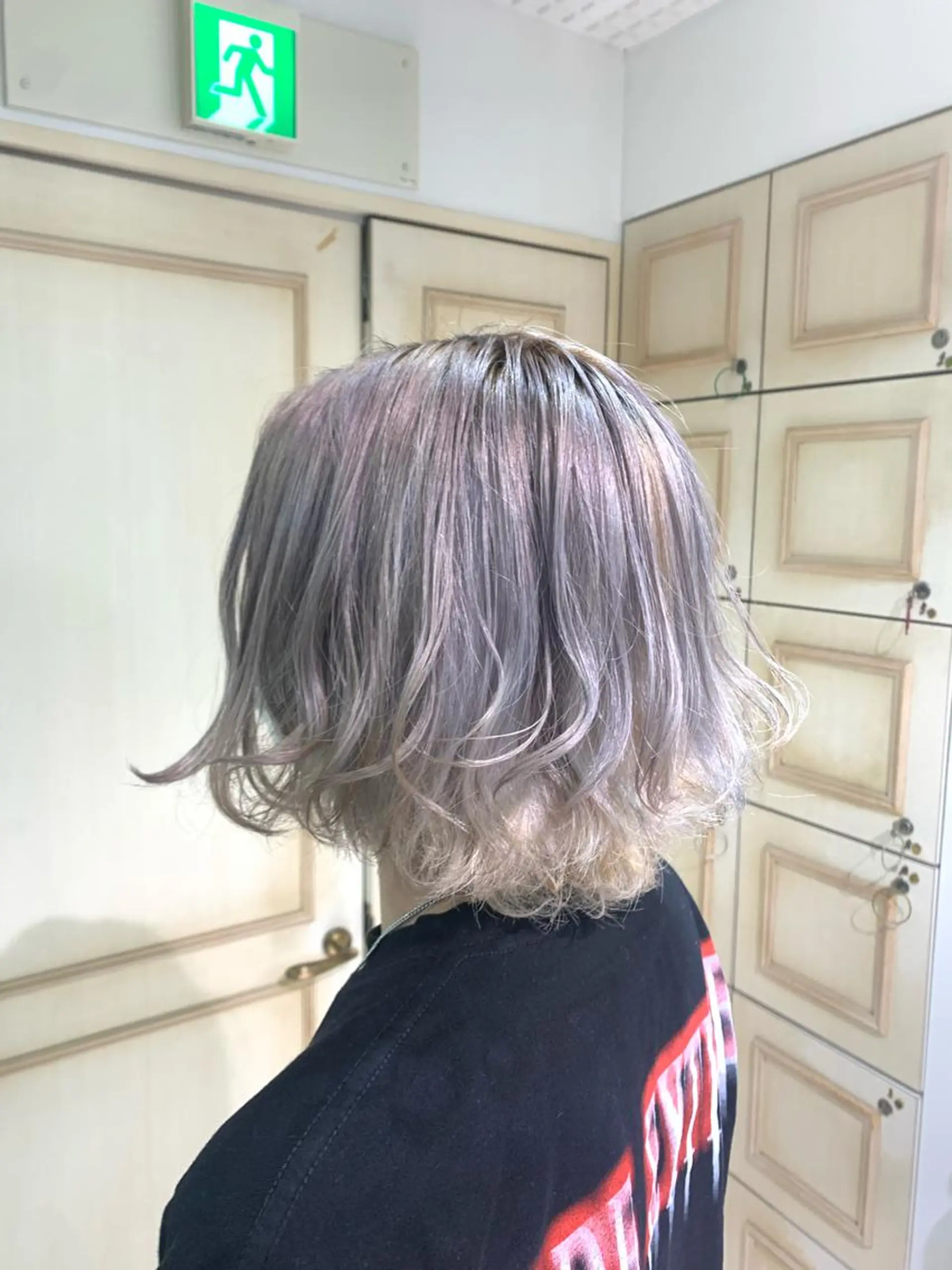 カラー メンズ ハイトーン職人 ♡中島凱人のヘアスタイル