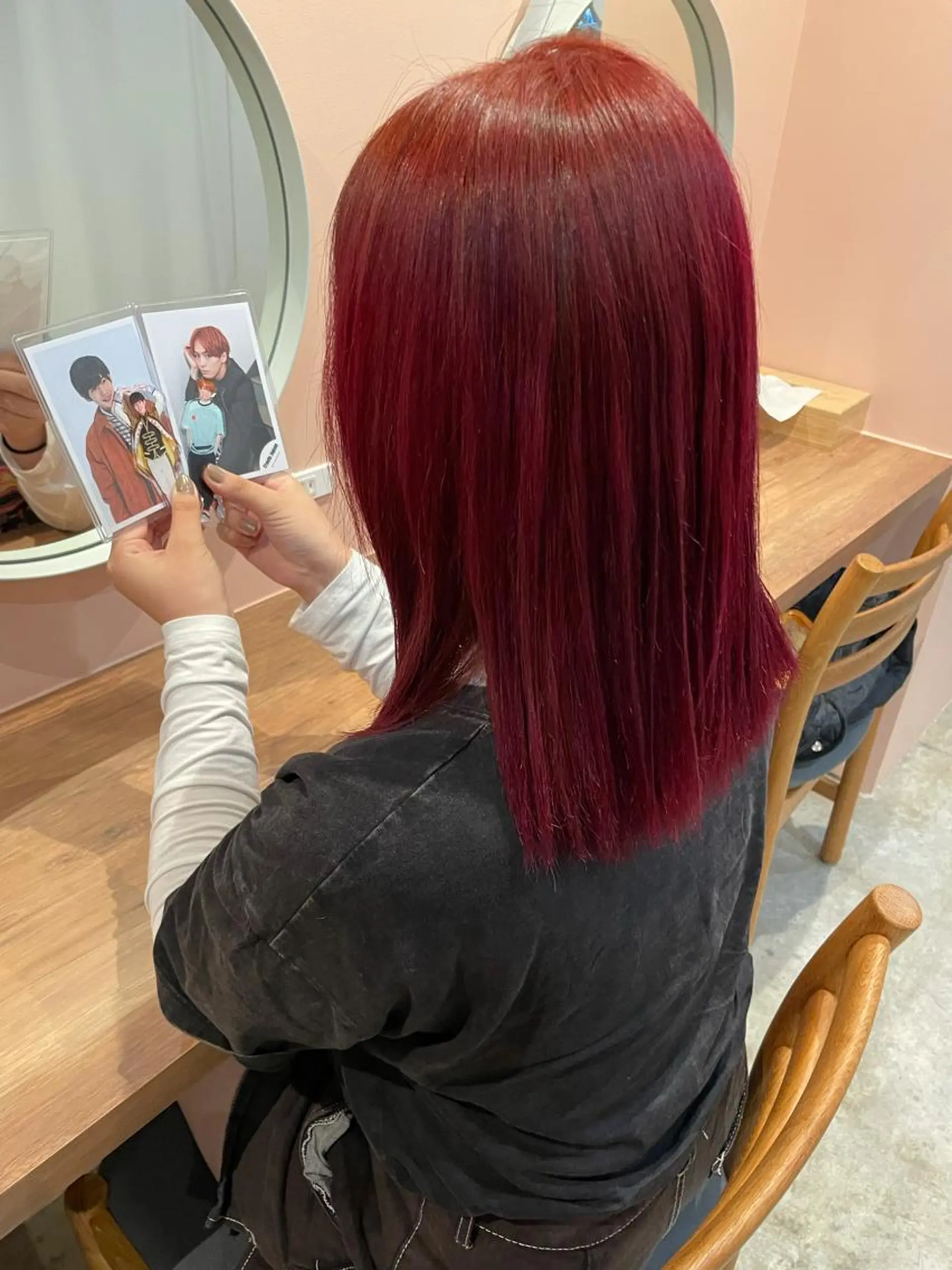 セミロング カラー ヘアアレンジ REONA🪽✨薬院 レイヤーカット🫧のヘアスタイル