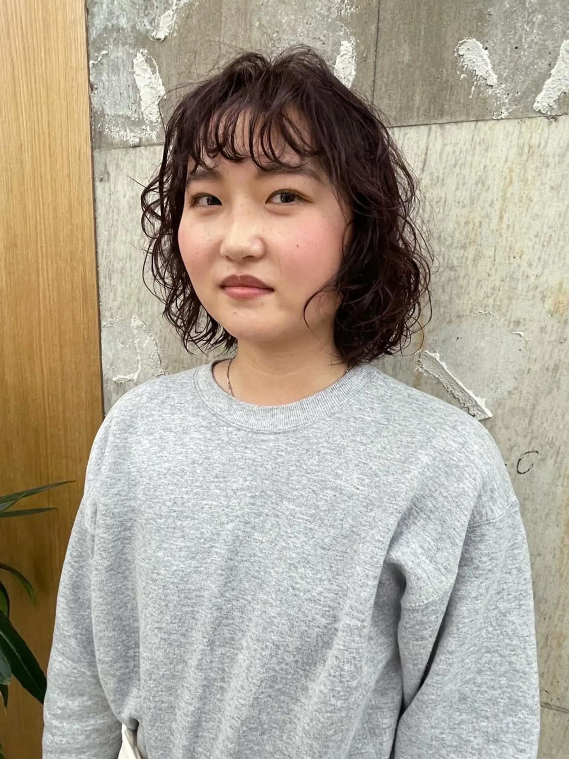 ショート パーマ 垢抜けボブ/SAHO /OAK溝の口のヘアスタイル