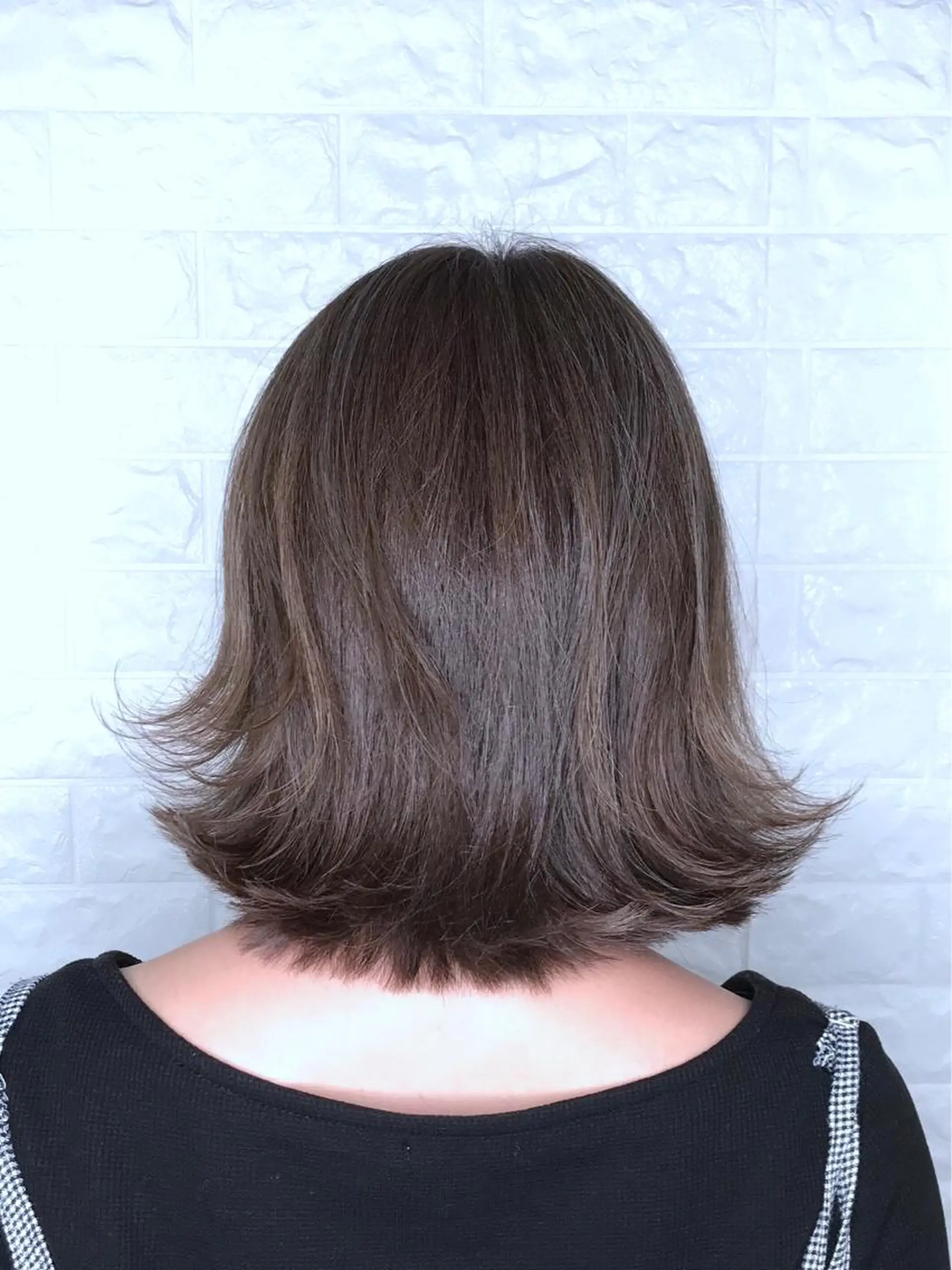 ミディアム カラー イルミナカラー エイジングケア特化 美容師✂️山崎竜二のヘアスタイル