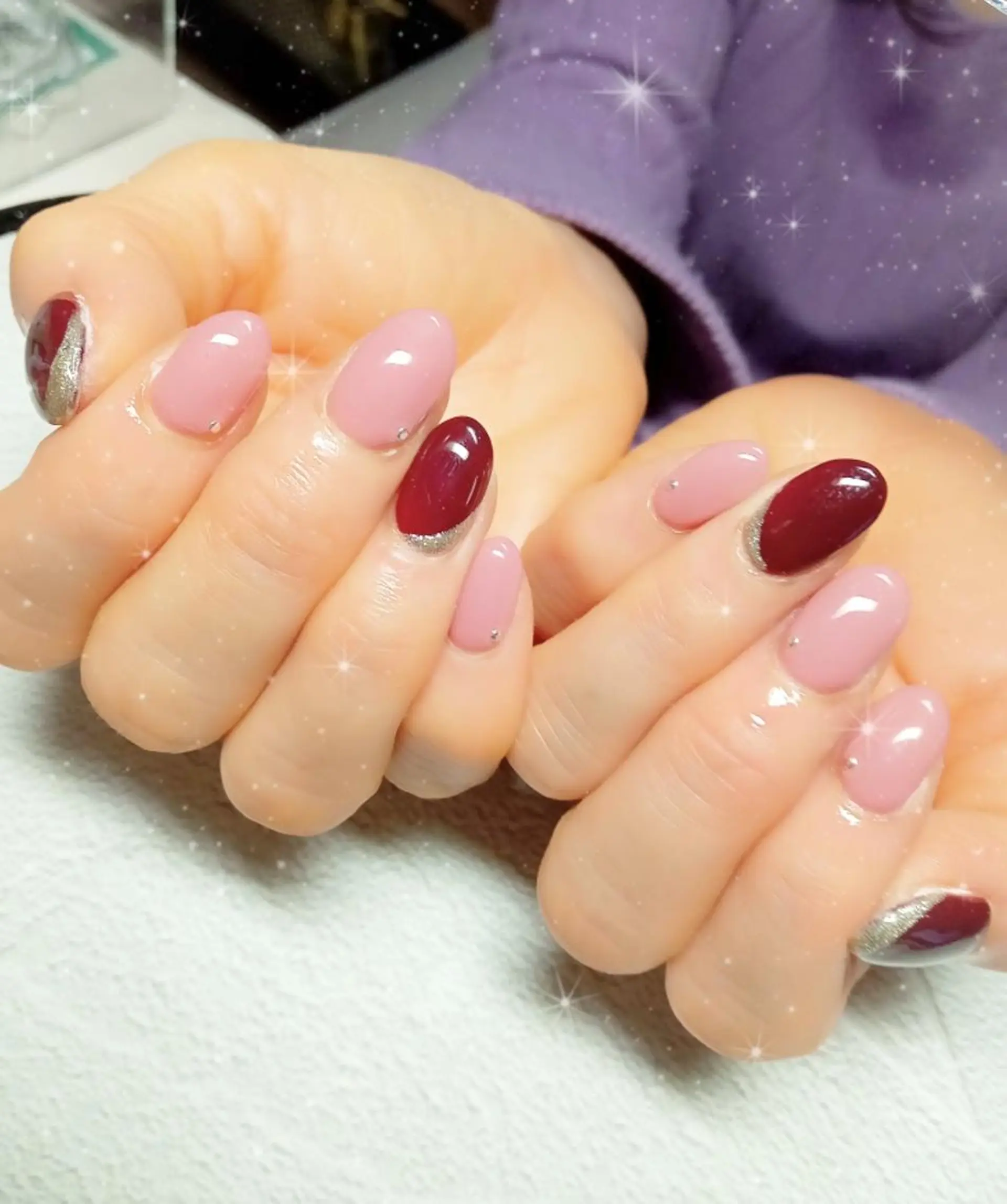 ネイル キラキラネイル マットネイル オフィスネイル シンプルネイル ブライダルネイル flure de neige yukiのネイルデザイン