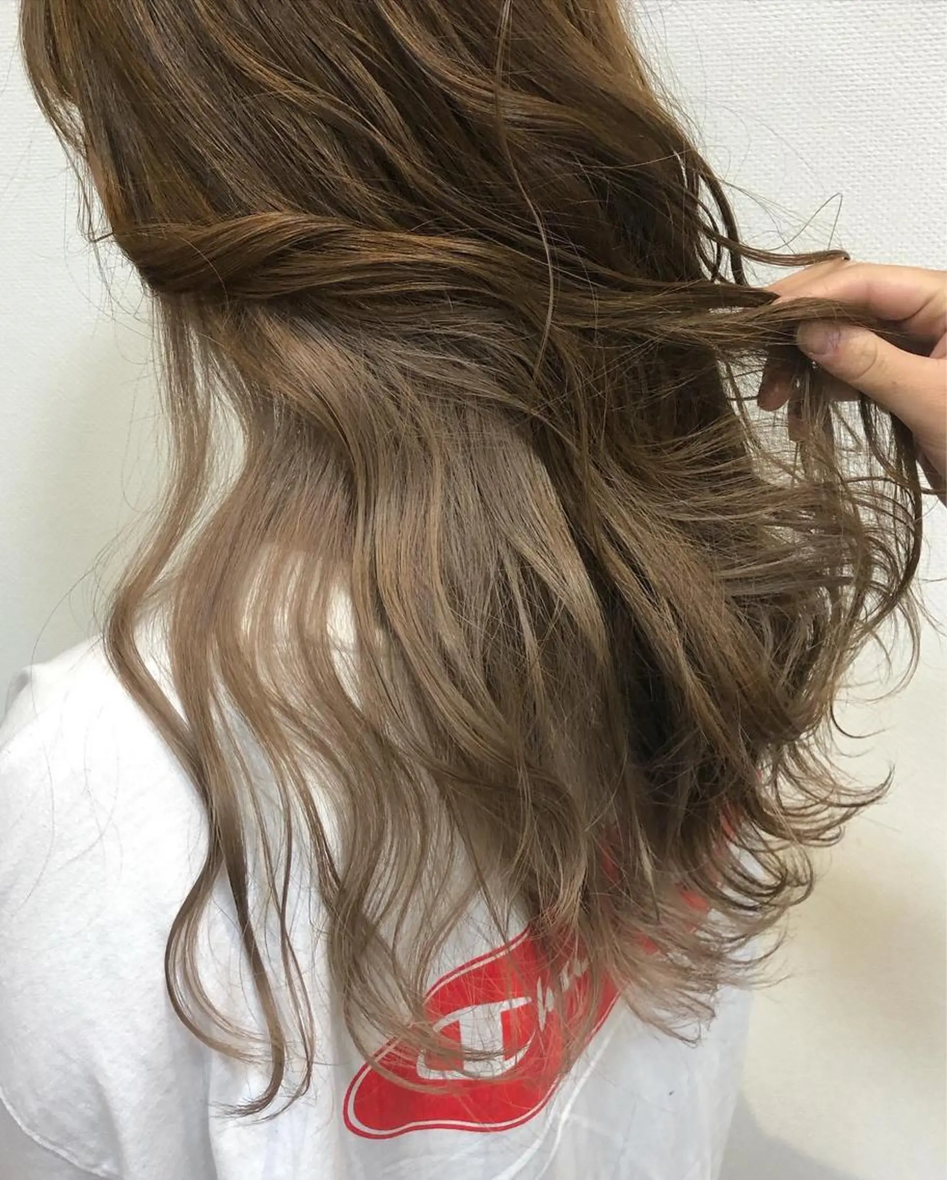 ロング カラー ヘアアレンジ ❣️倉敷❣️美髪 カラー能登一成のヘアスタイル