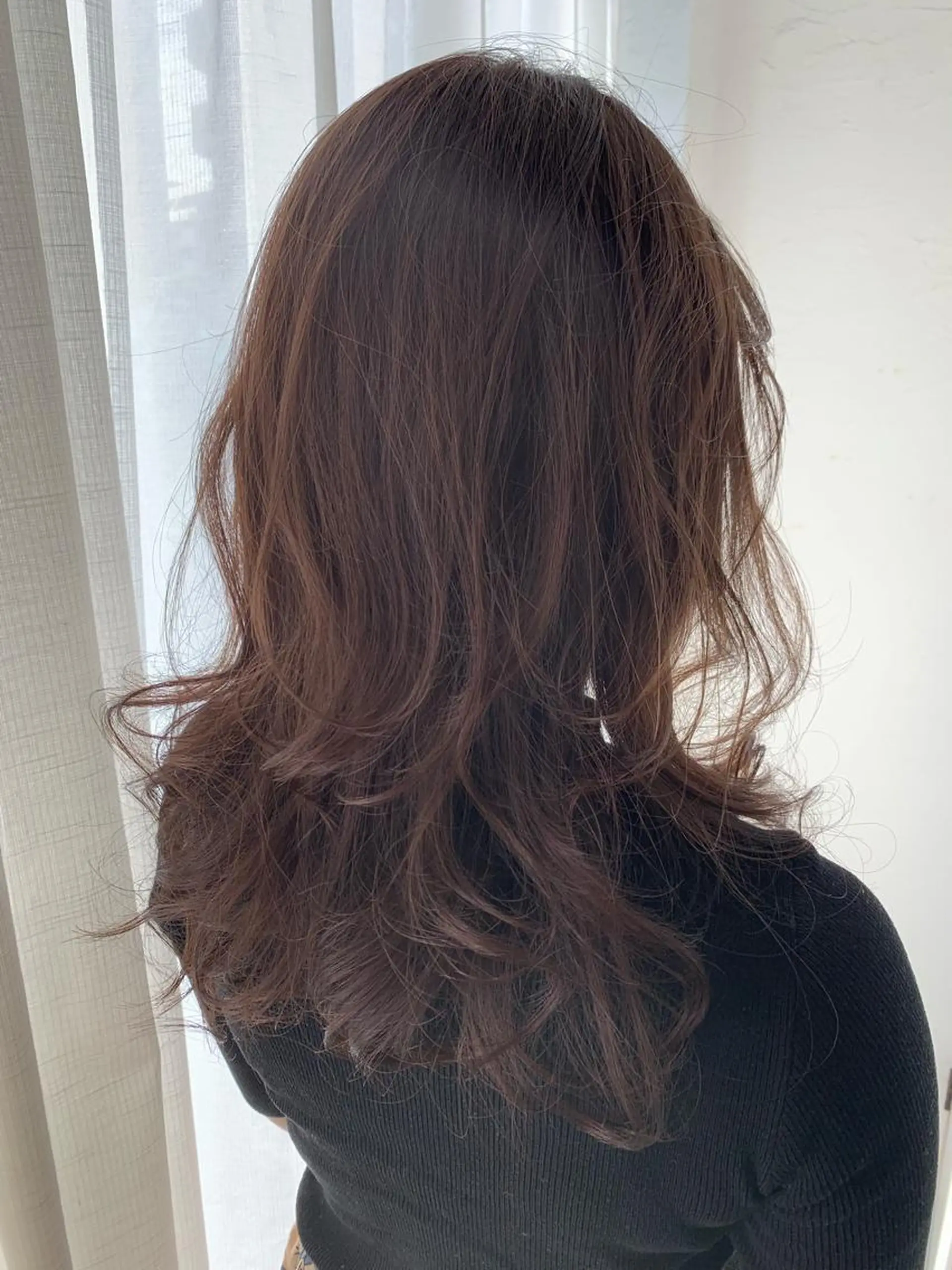 ロング カラー fio マナミのヘアスタイル