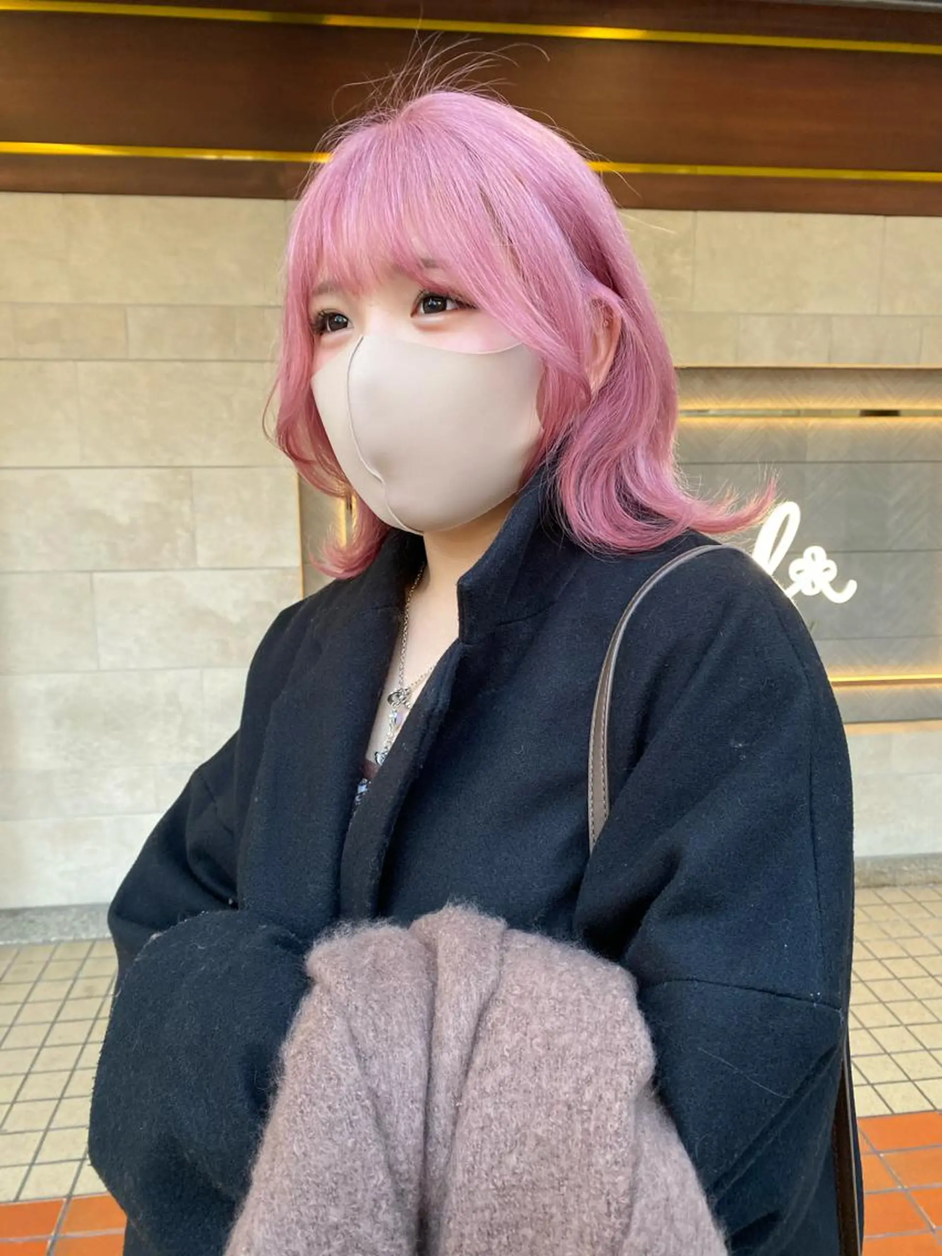 カラー ダブルカラー ピンクカラー Erina レイヤー/似合わせ♡のヘアスタイル