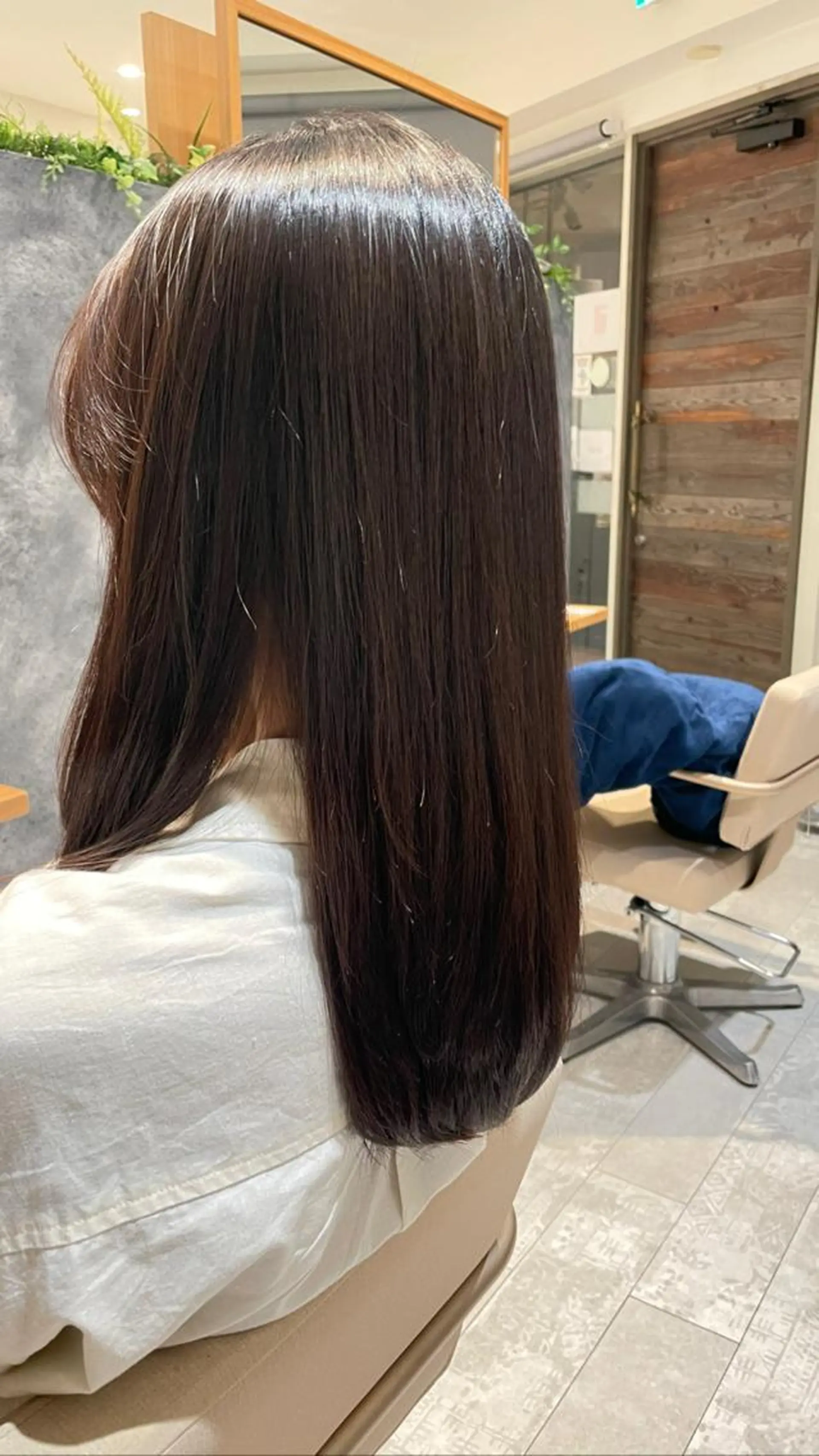 ロング 縮毛矯正 トリートメント ⚪︎ YUNAのヘアスタイル