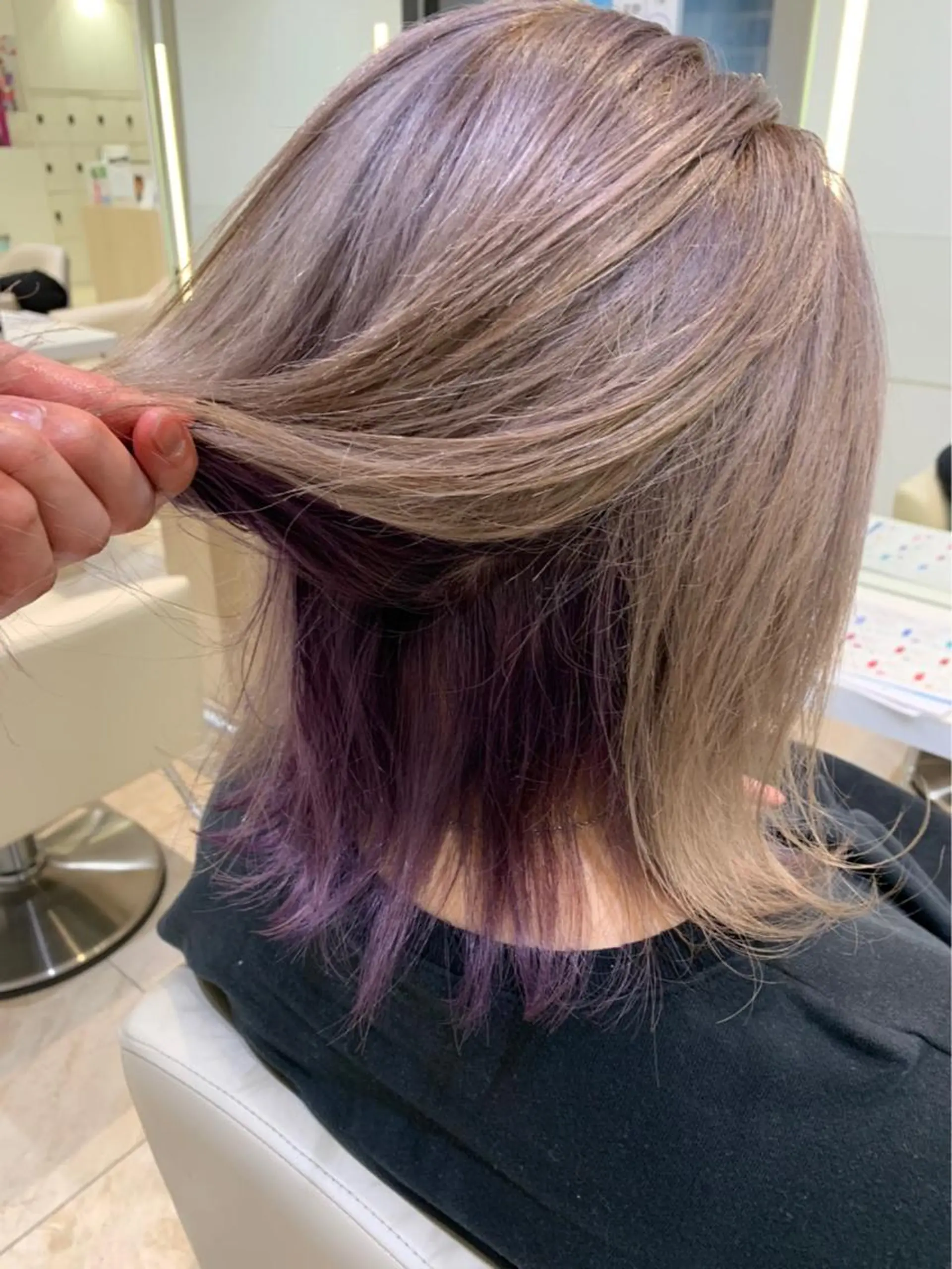ミディアム カラー インナーカラー ヘアカラー ナチュラルカラー/ ヘッドスパ/まゆ🐼の眉毛・アイブロウイメージ