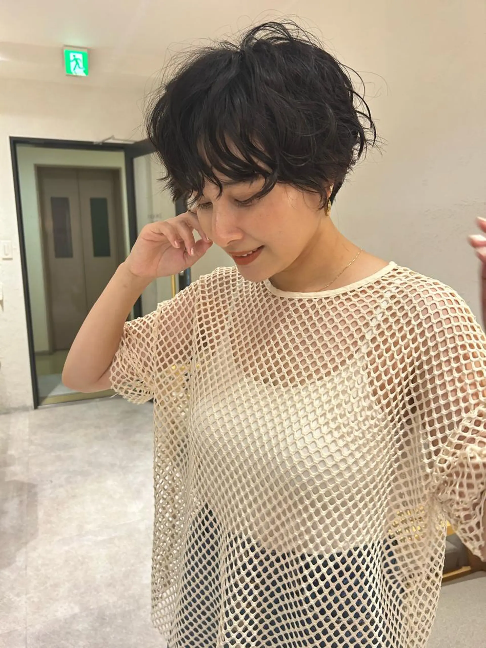 ショート パーマ パーマ特化 フシキサトシのヘアスタイル