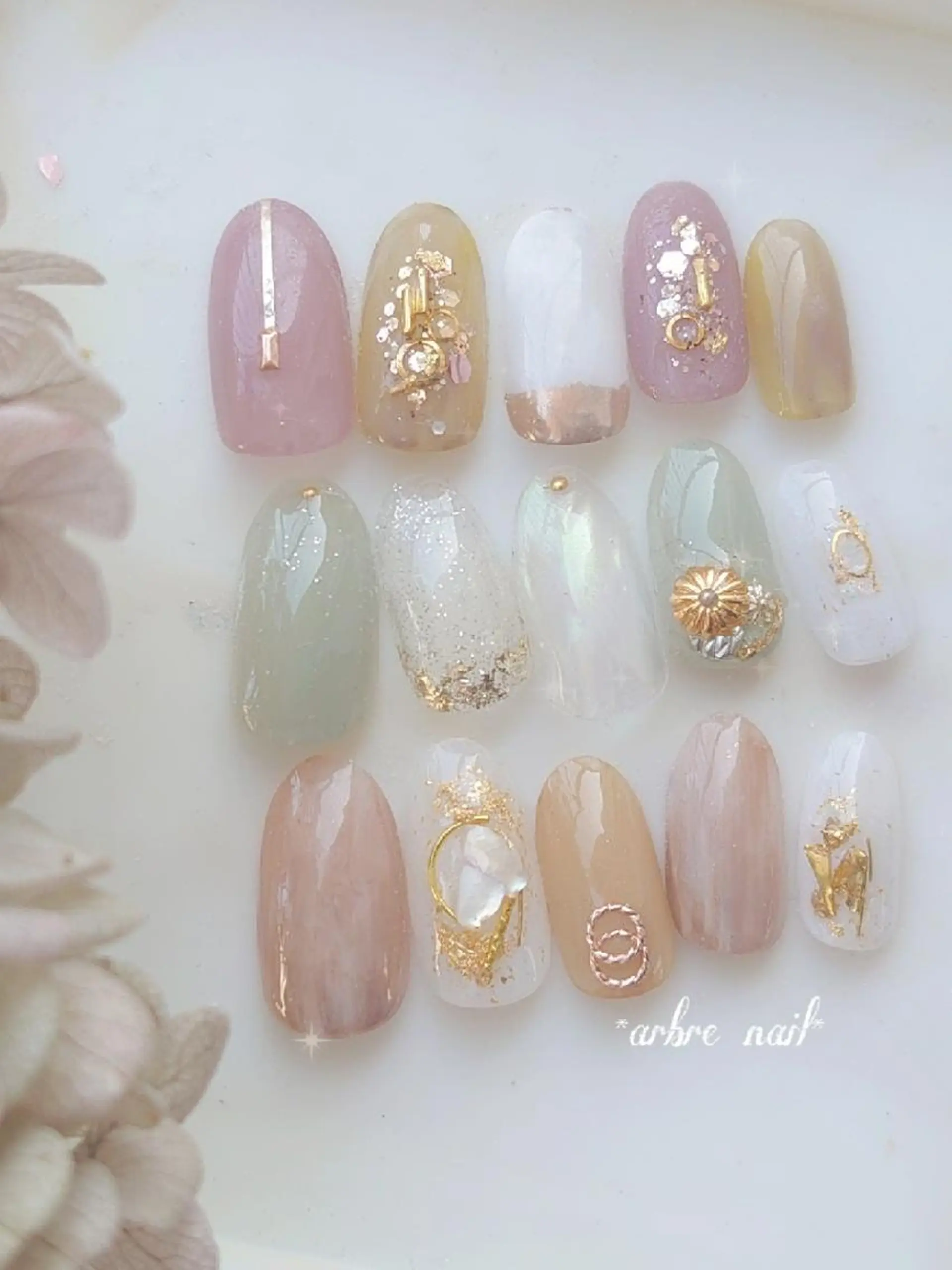 ネイル ✯.。 arbre  nail 。✯.のネイルデザイン