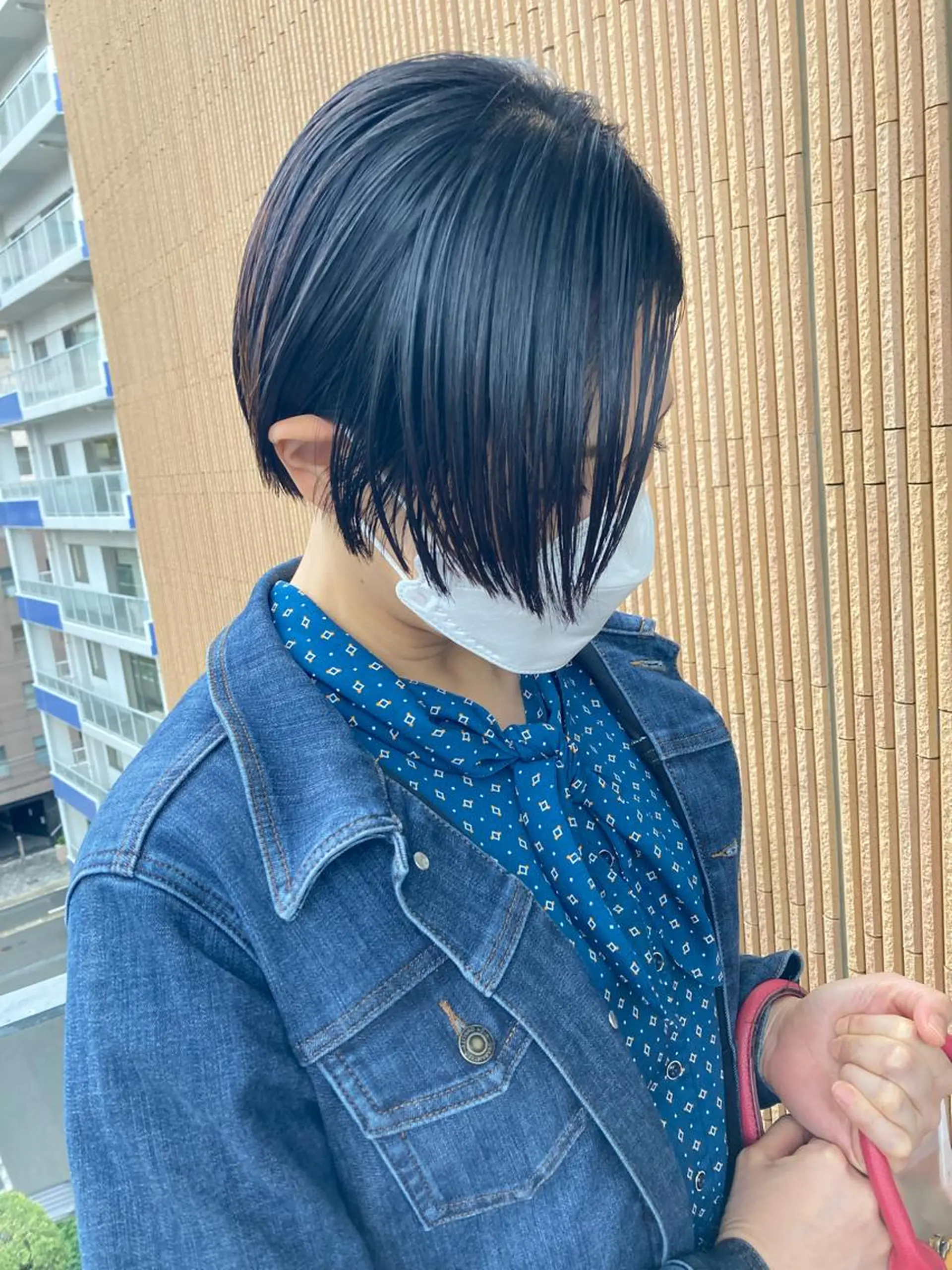 ショート ヨシアキ/パーマ/ ウルフ/ボブ/メンズのヘアスタイル