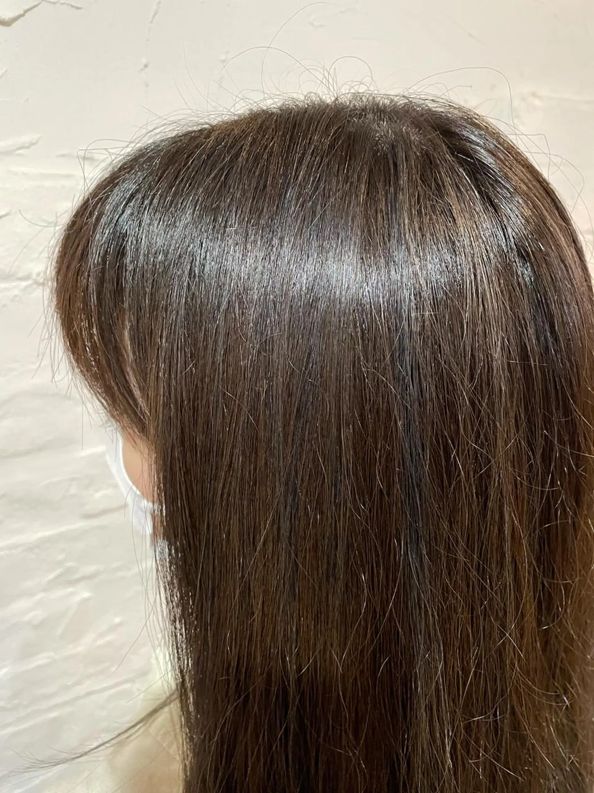 セミロング カラー ヘアアレンジ アッシュ アッシュグレー アッシュグレージュ グレージュ ハイライトカラー ヘアカラー トリートメント 【ピンク/韓国ヘア/ ヘアセット】亜海のヘアスタイル