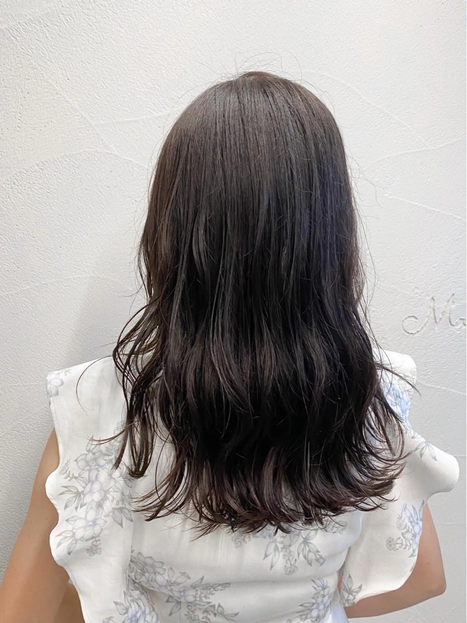 セミロング カラー ハイトーン×似合わせ 🌱中川慎之介のヘアスタイル