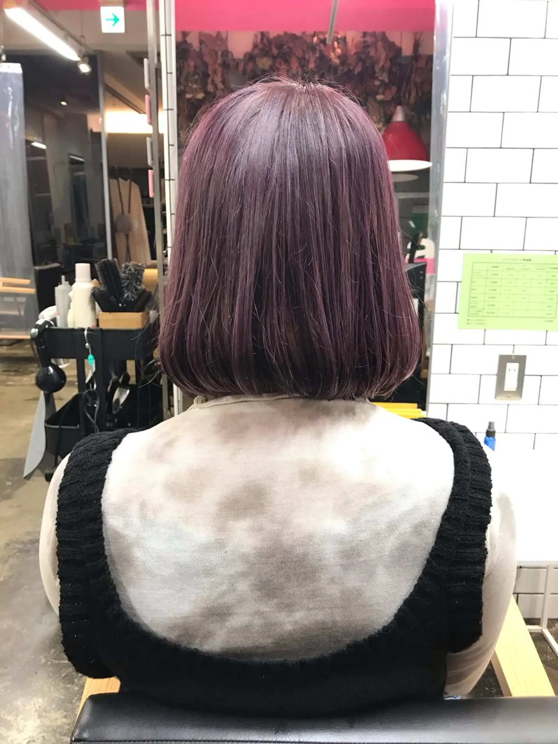 カラー ダブルカラー ハイトーン 🌷ハルミ🌷のヘアスタイル