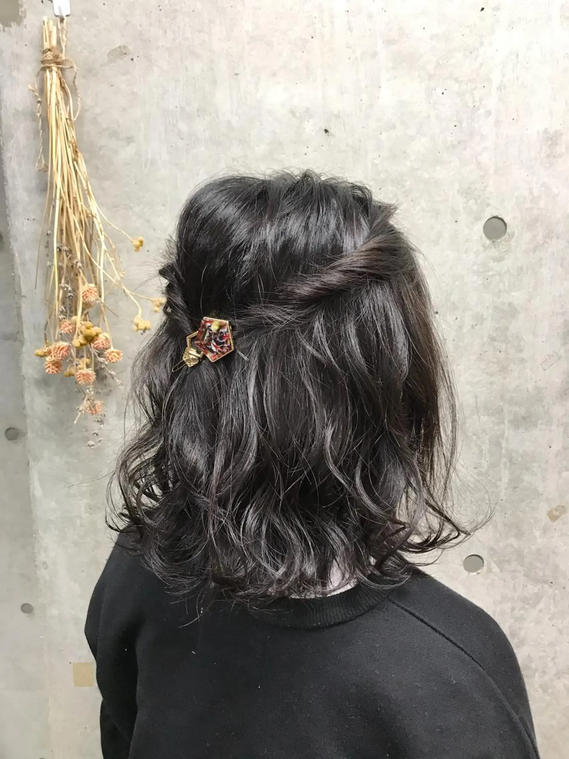ミディアム カラー アッシュ ブルーカラー ブルーアッシュ Satsuki ✂︎♡のヘアスタイル