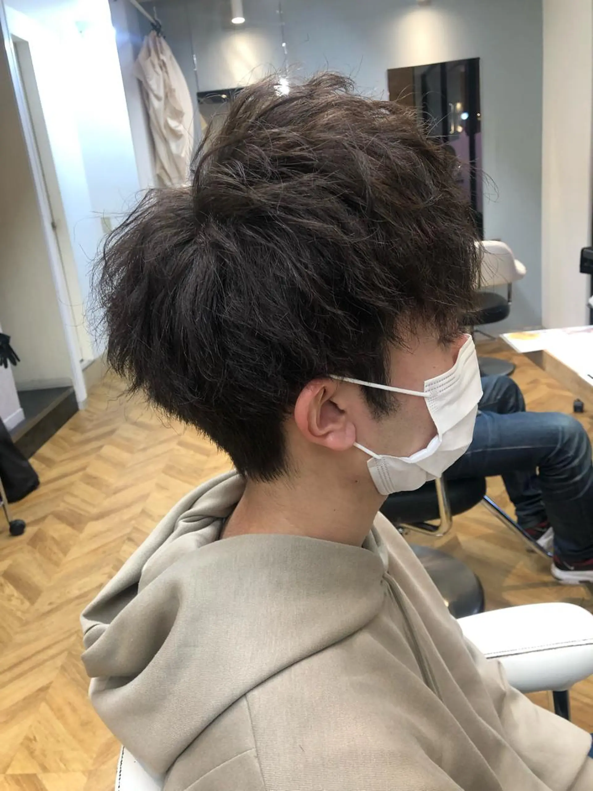 パーマ メンズ ヤマダ タケトのヘアスタイル