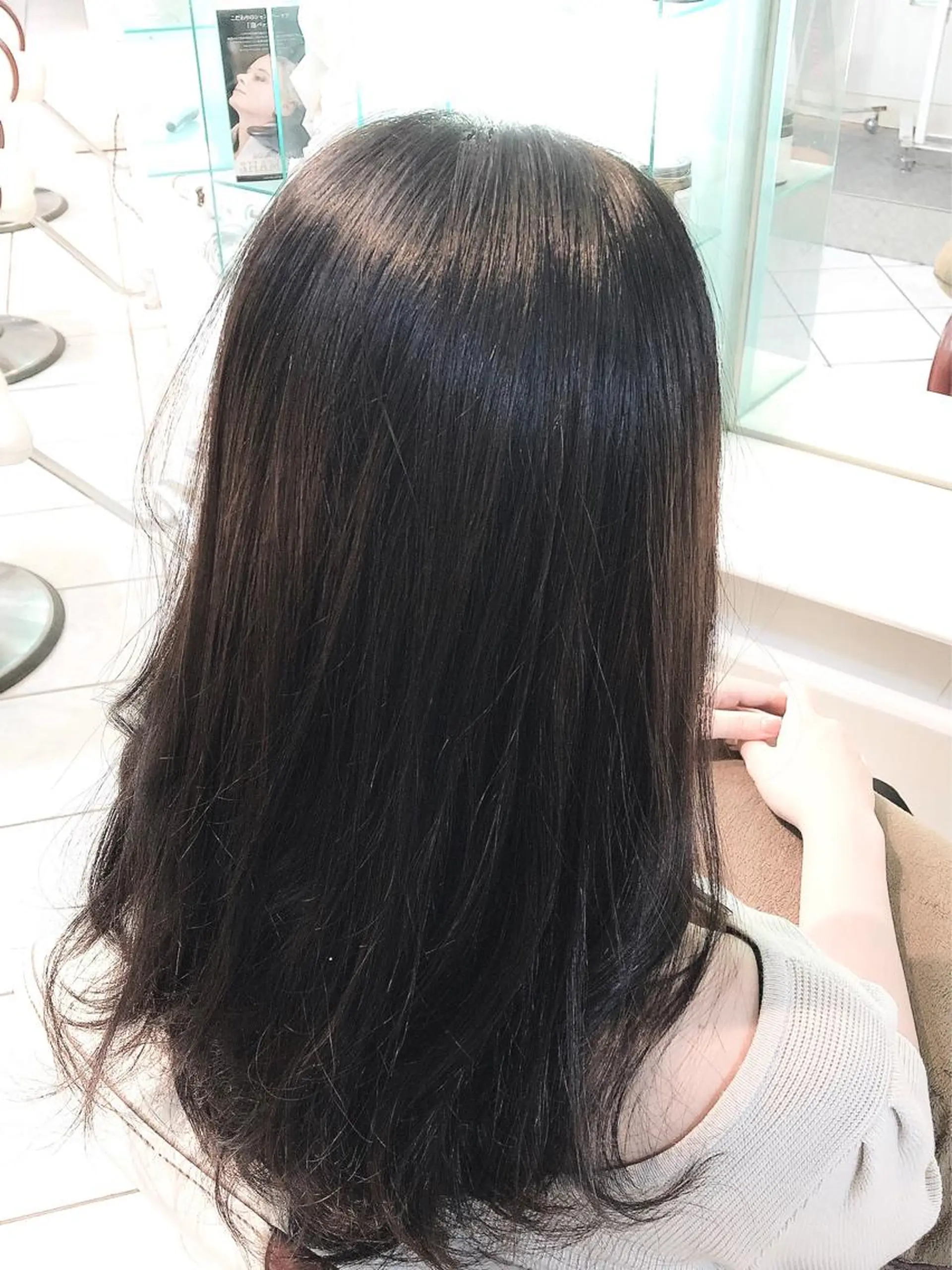 ロング 保住 亮太のヘアスタイル