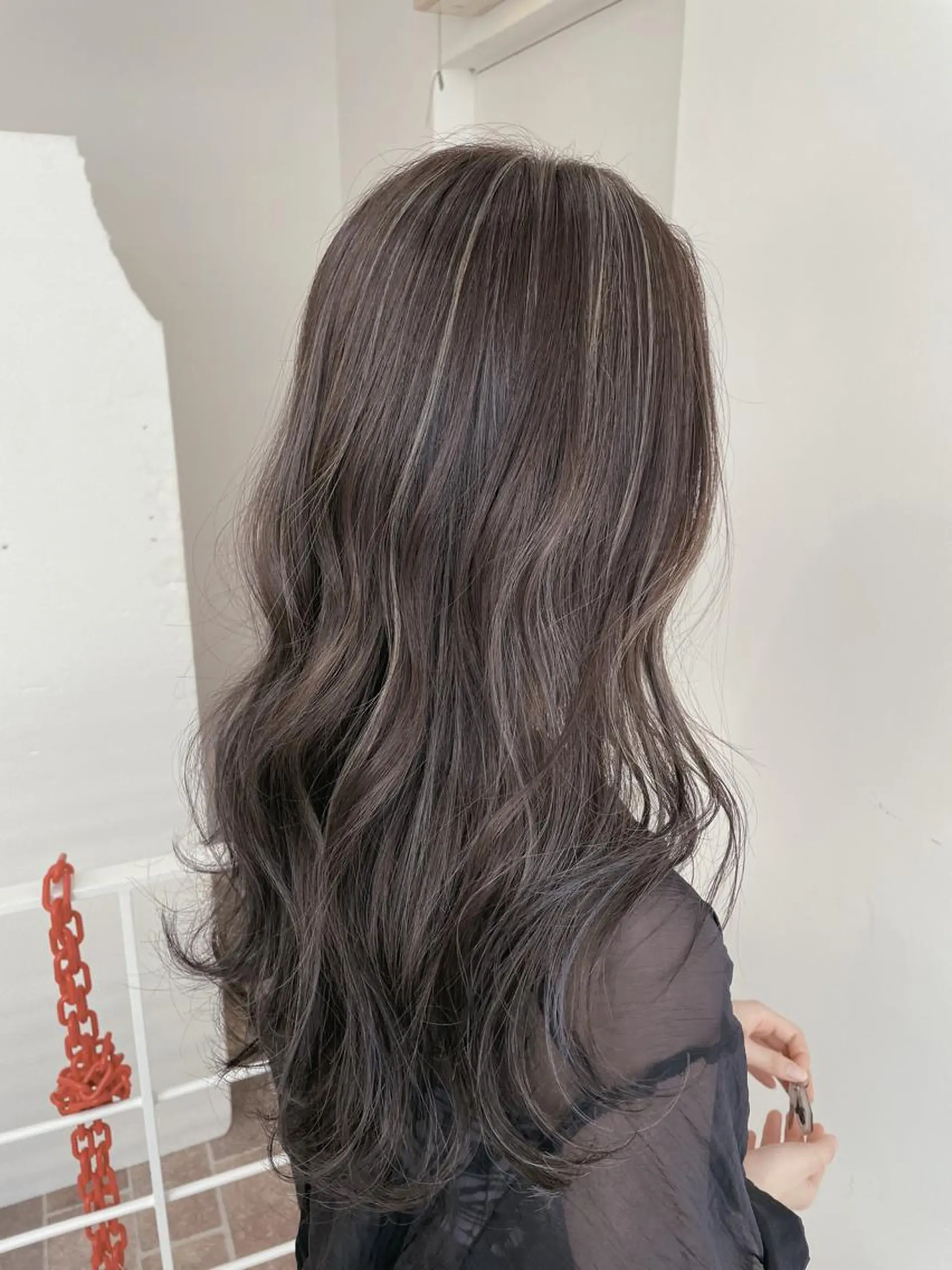 ロング カラー ハイライトカラー ハイライト 🍎吉川浩生 トップスタイリストのヘアスタイル